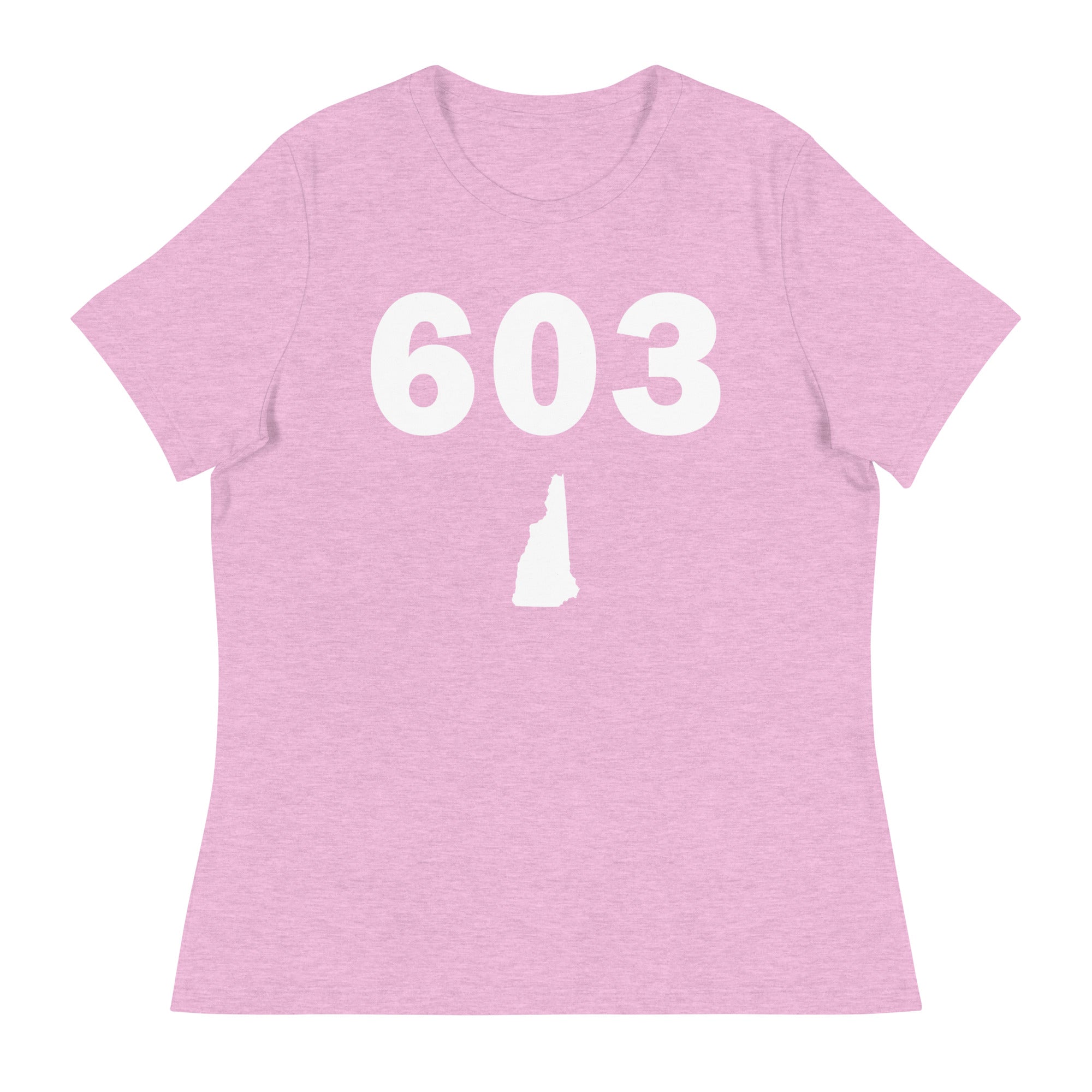 603 Area Code Women's Relaxed T Shirt