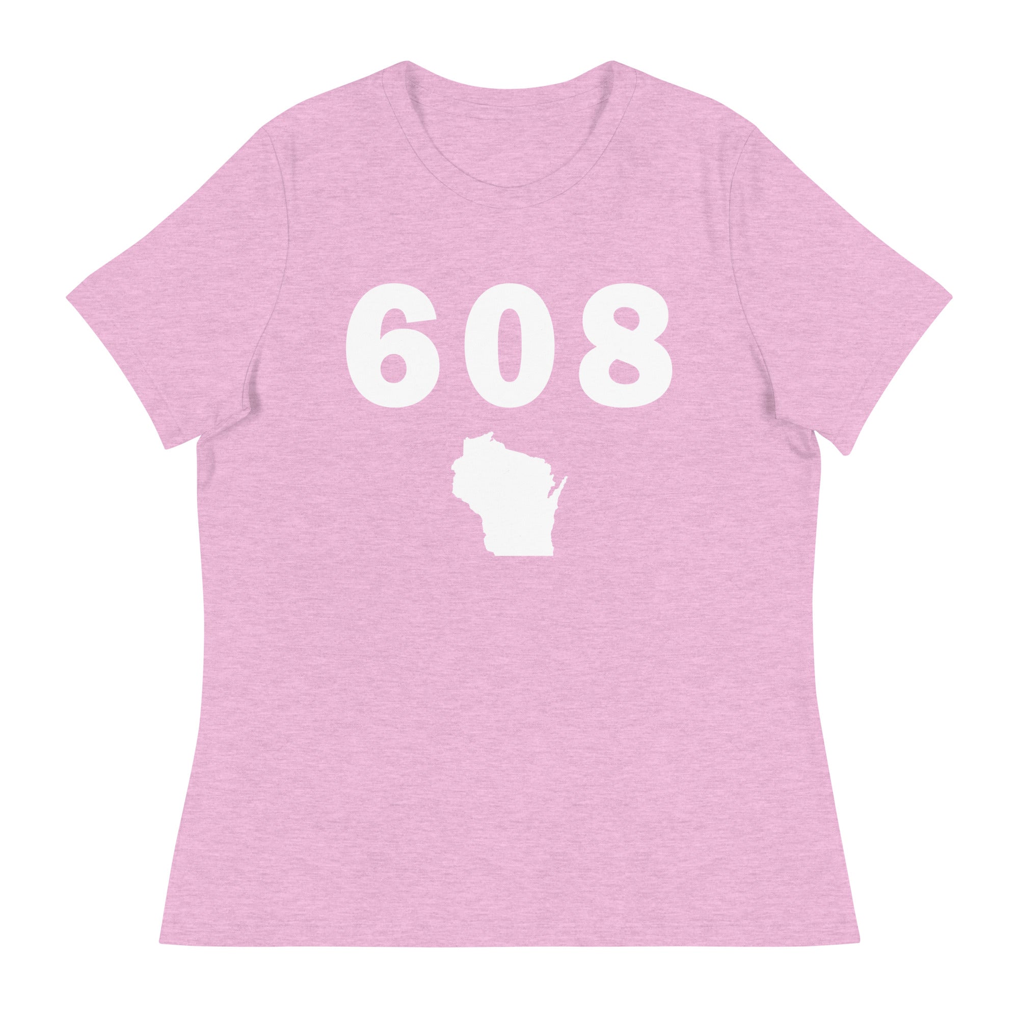 608 Area Code Women's Relaxed T Shirt