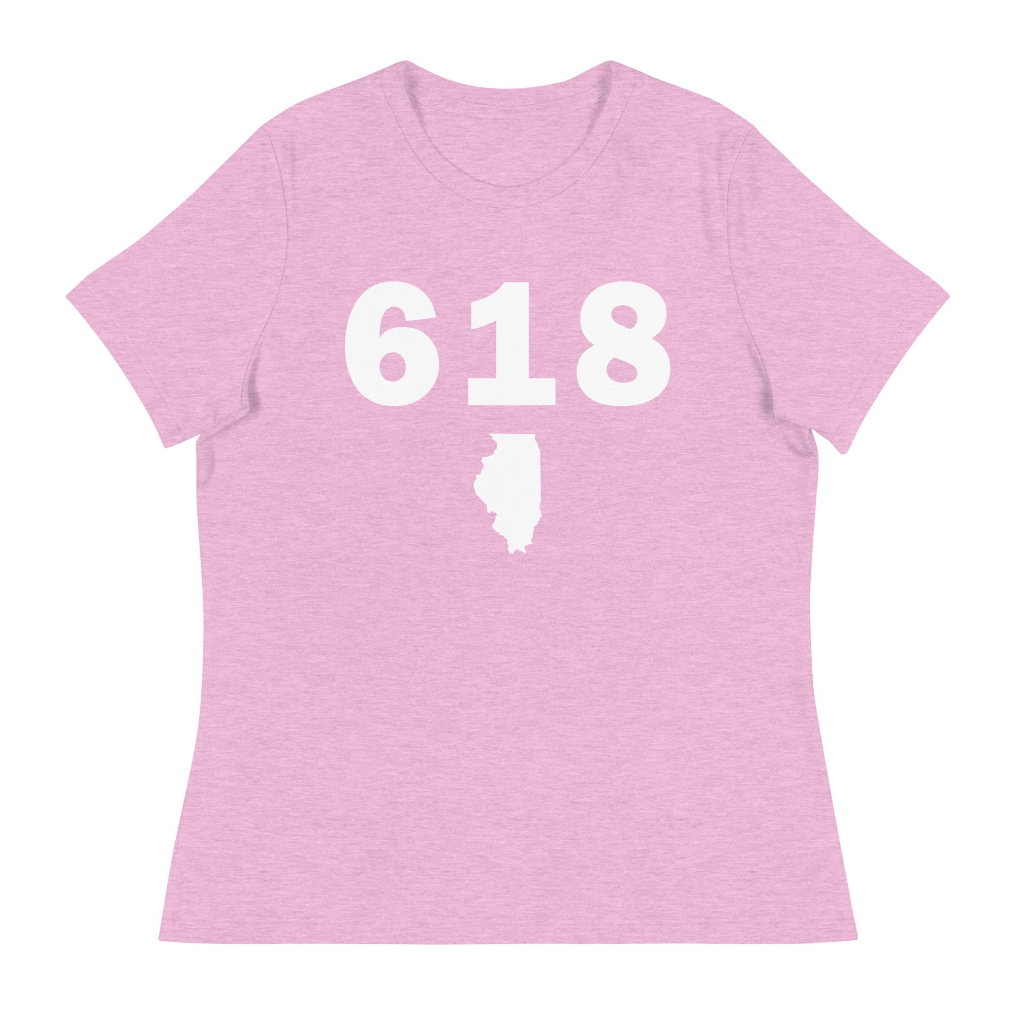 618 Area Code Women's Relaxed T Shirt