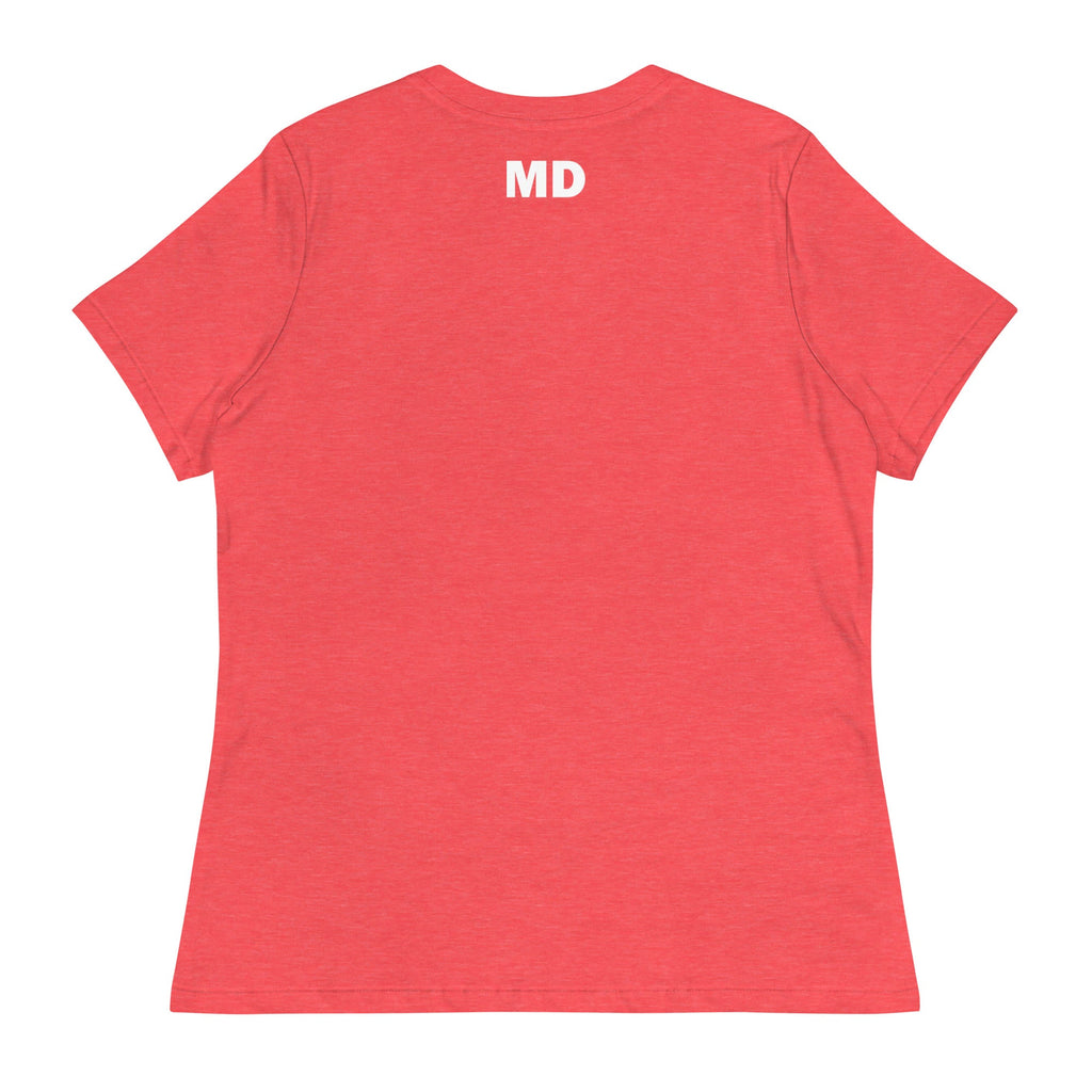 301 Area Code Women's Relaxed T Shirt