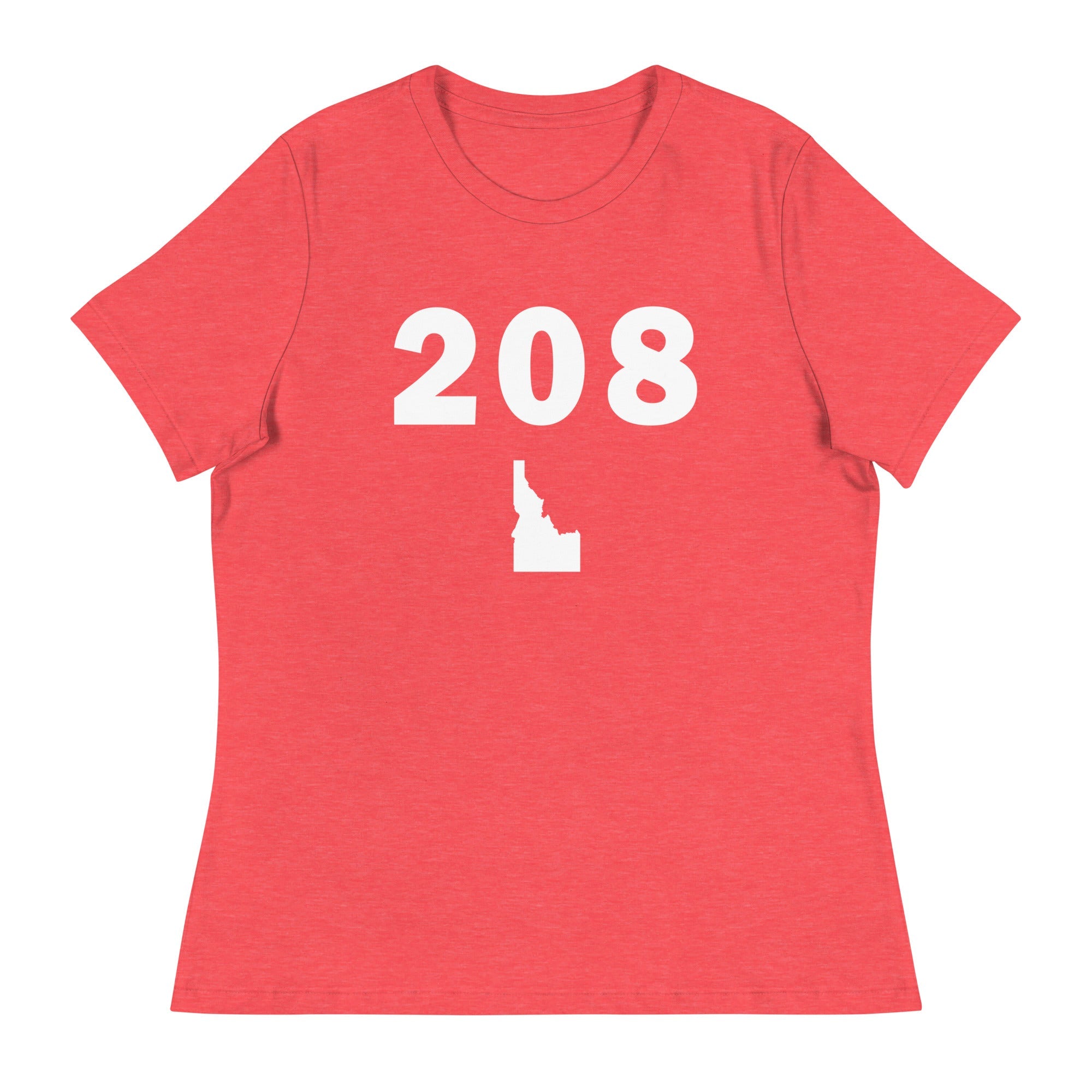 208 Area Code Women's Relaxed T Shirt