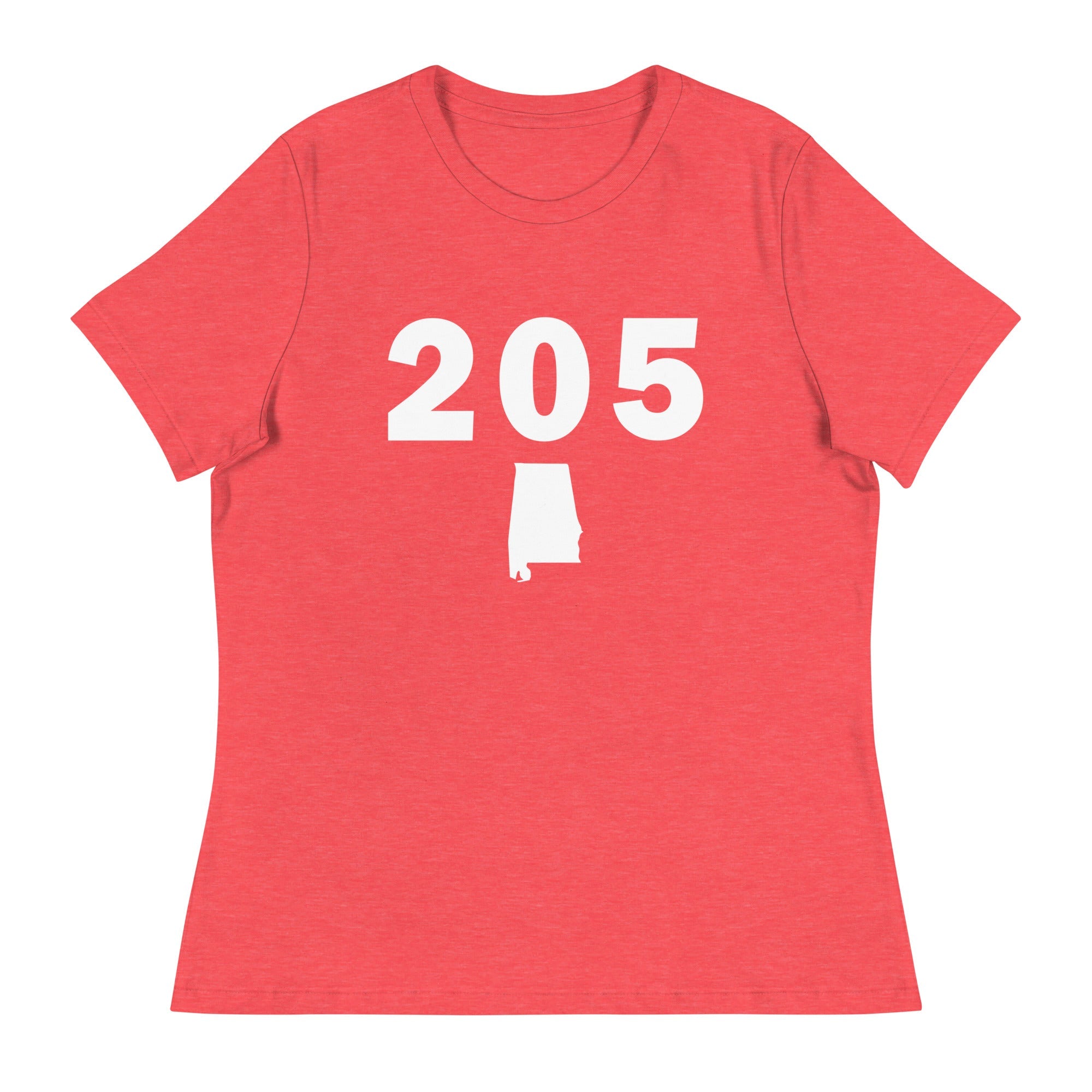 205 Area Code Women's Relaxed T Shirt