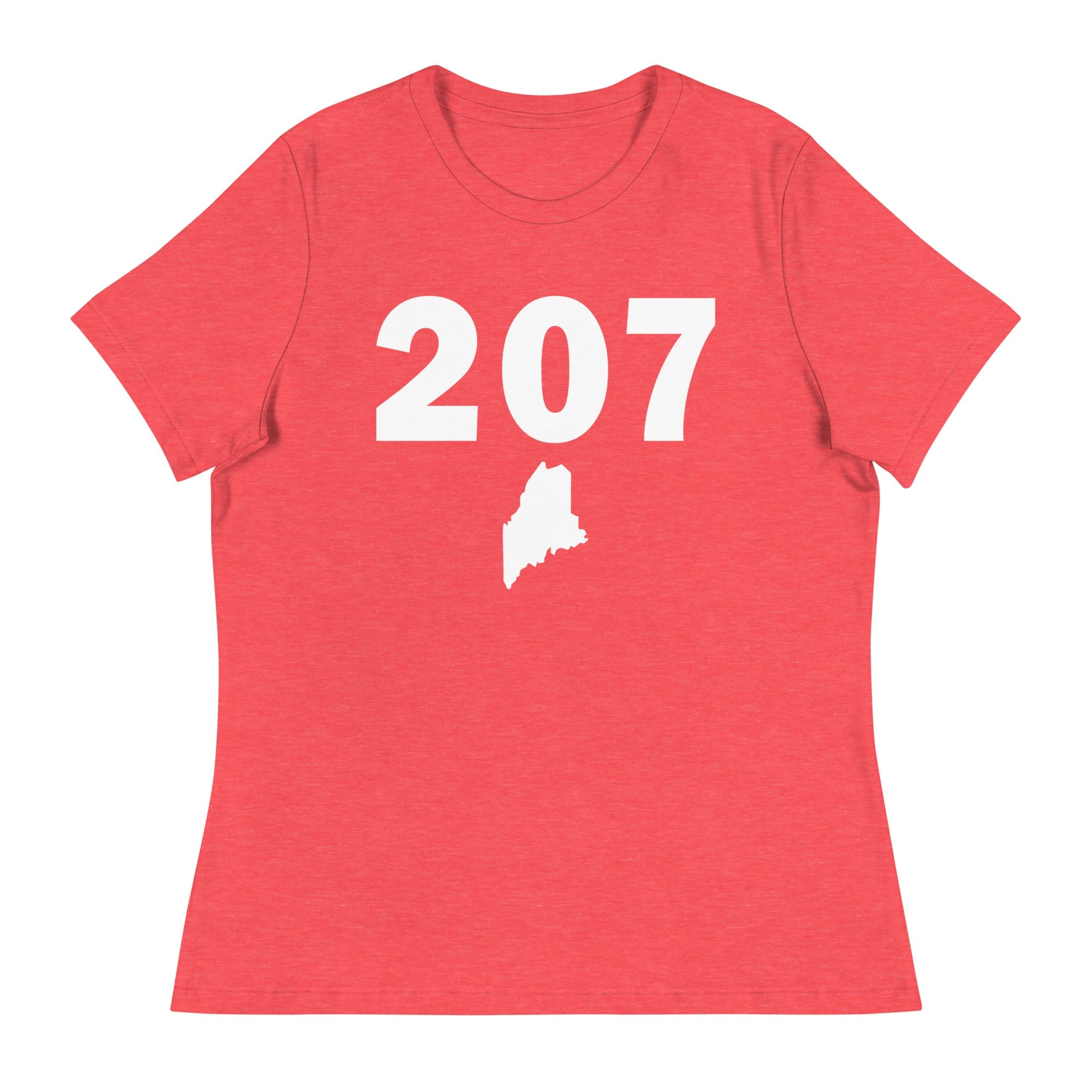 207 Area Code Women's Relaxed T Shirt