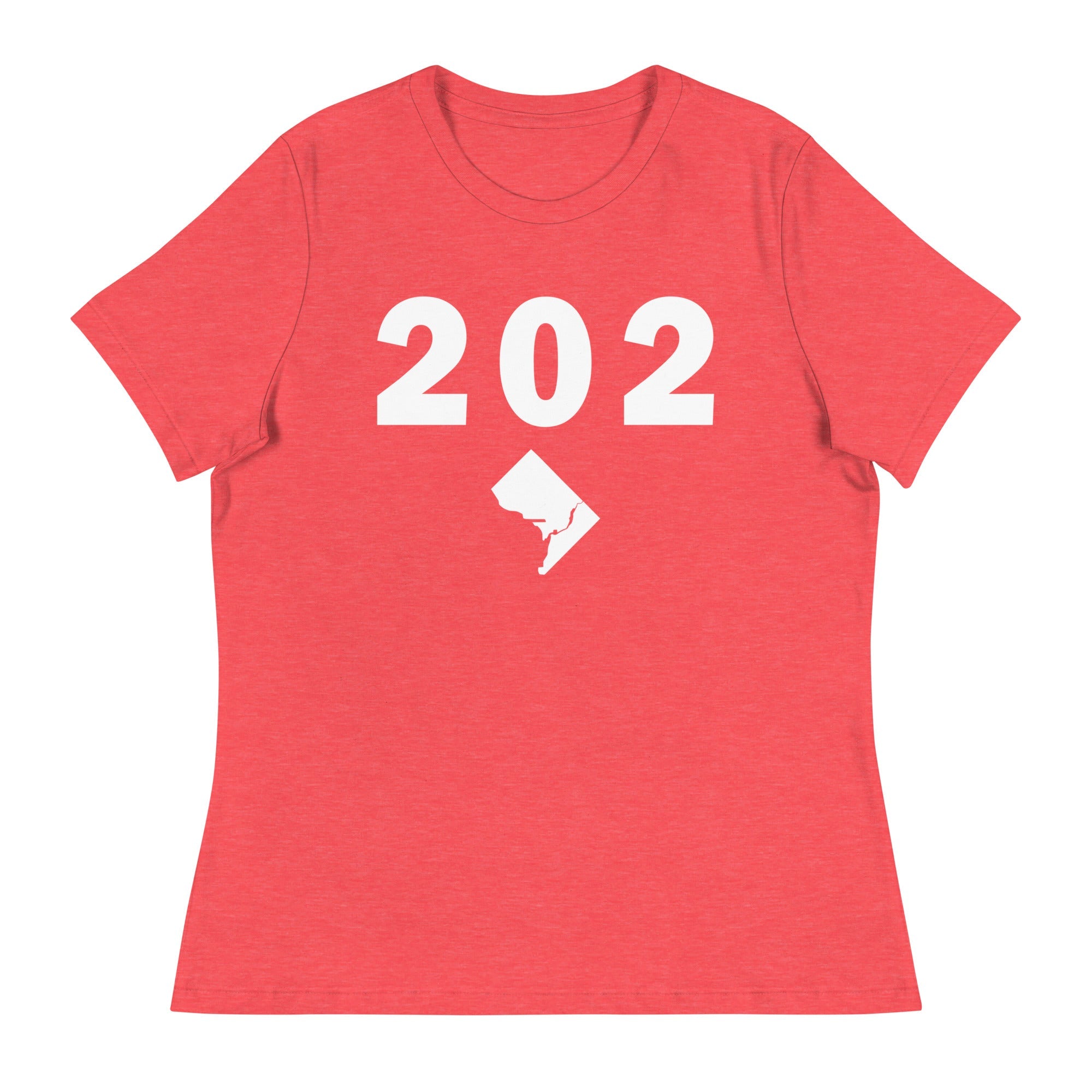202 Area Code Women's Relaxed T Shirt