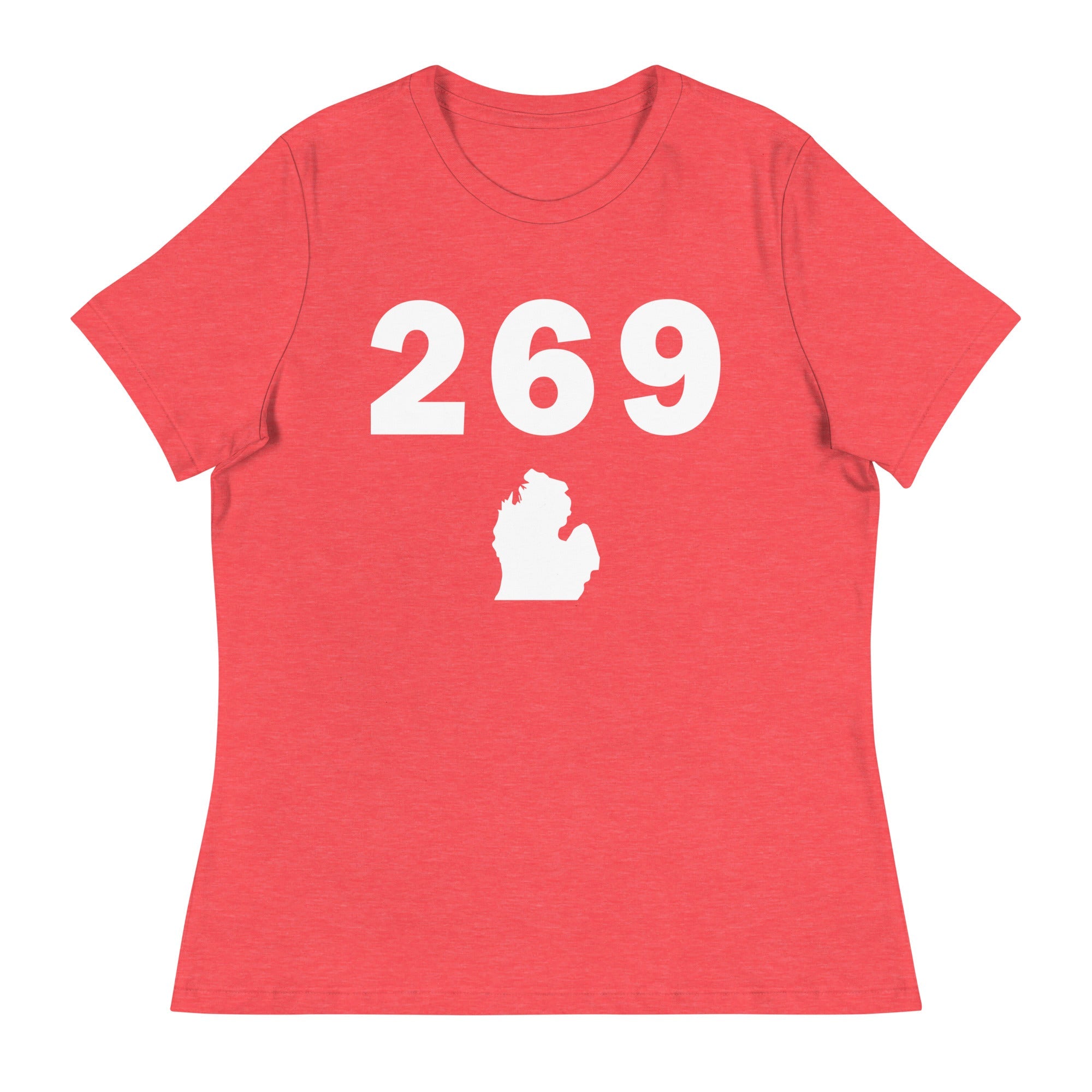 269 Area Code Women's Relaxed T Shirt
