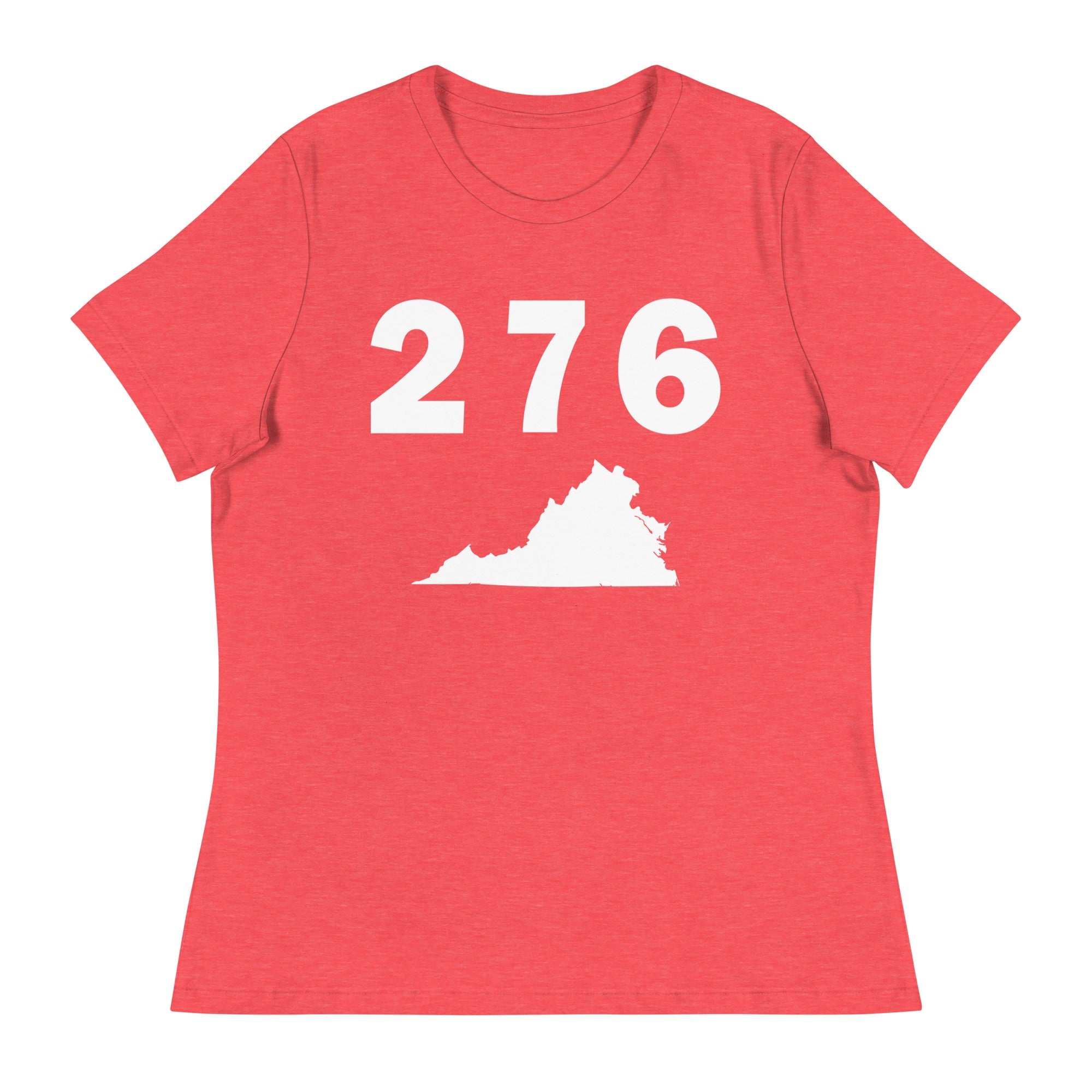 276 Area Code Women's Relaxed T Shirt