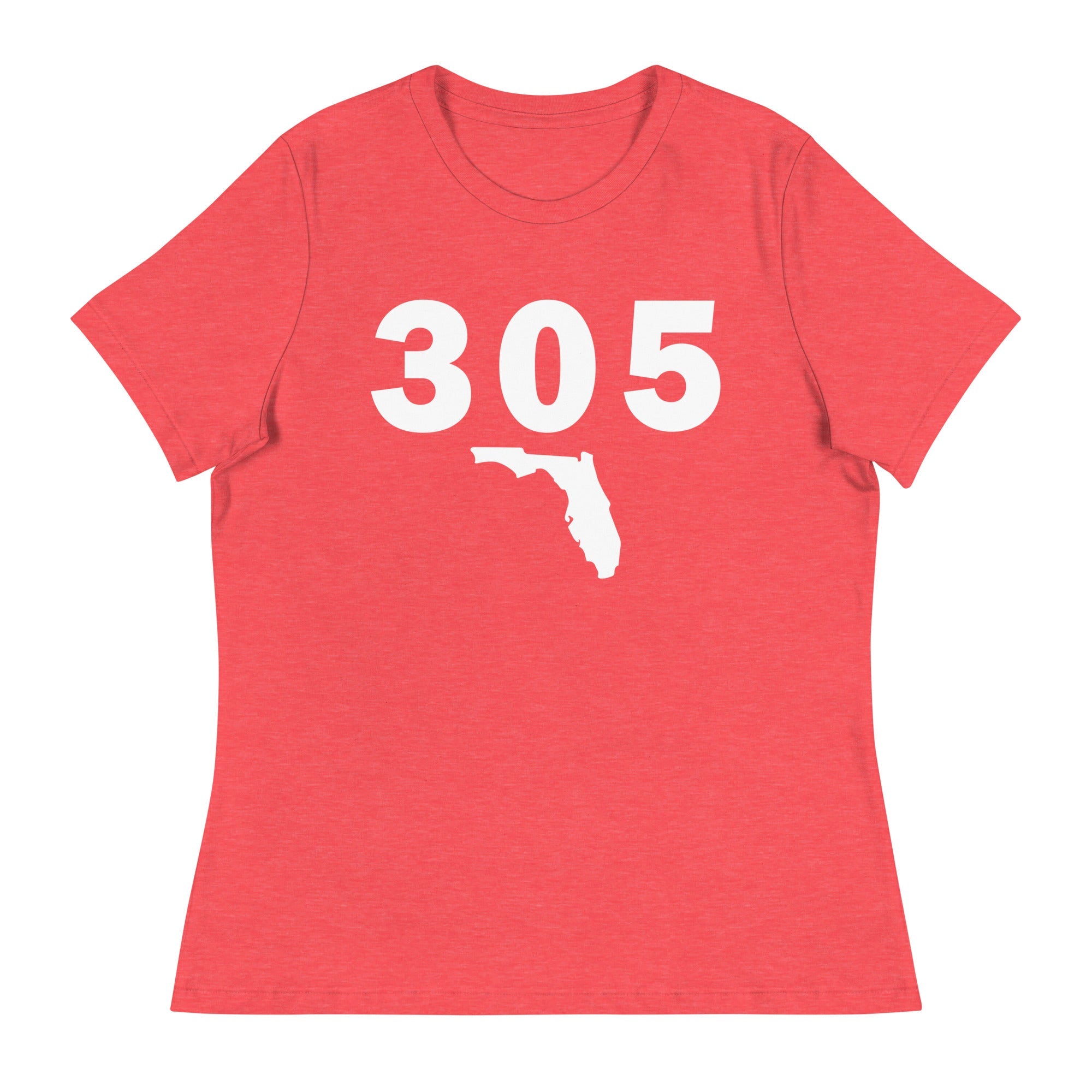 305 Area Code Women's Relaxed T Shirt