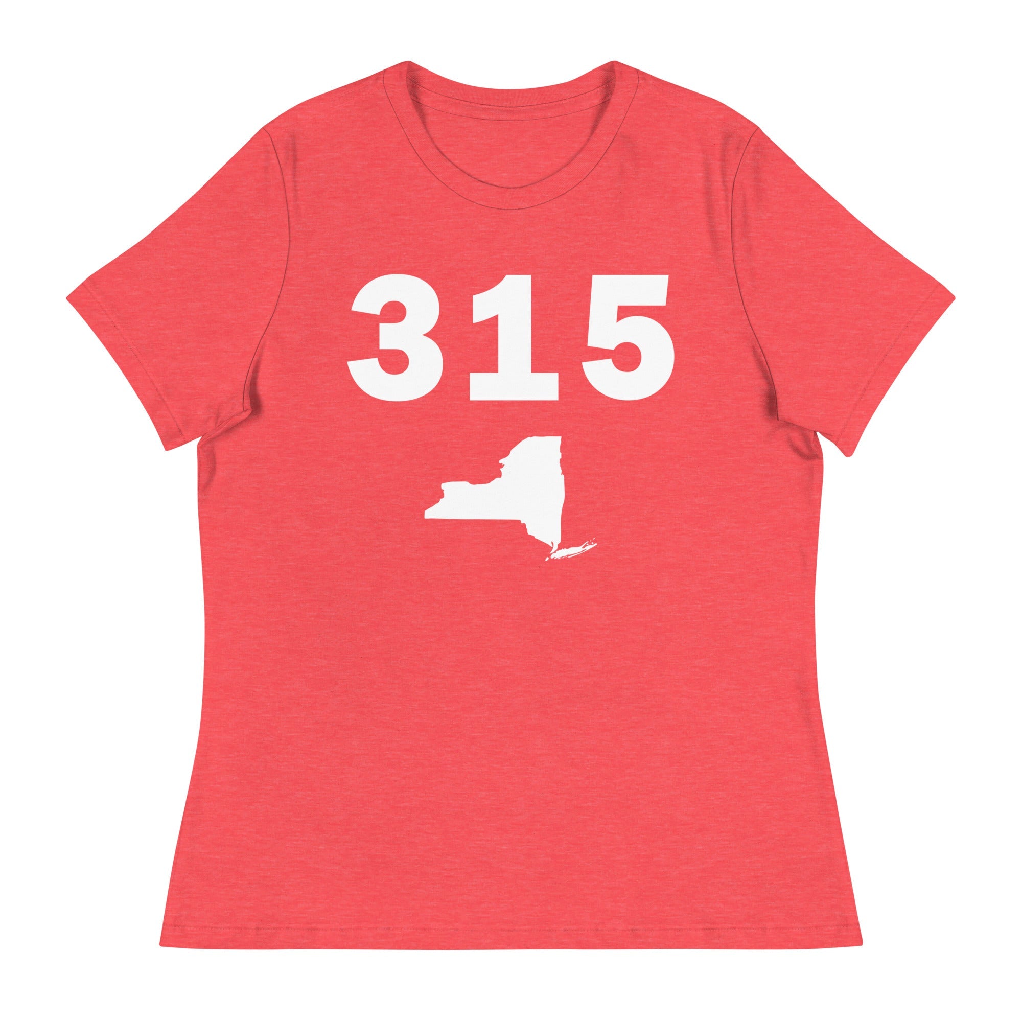 315 Area Code Women's Relaxed T Shirt