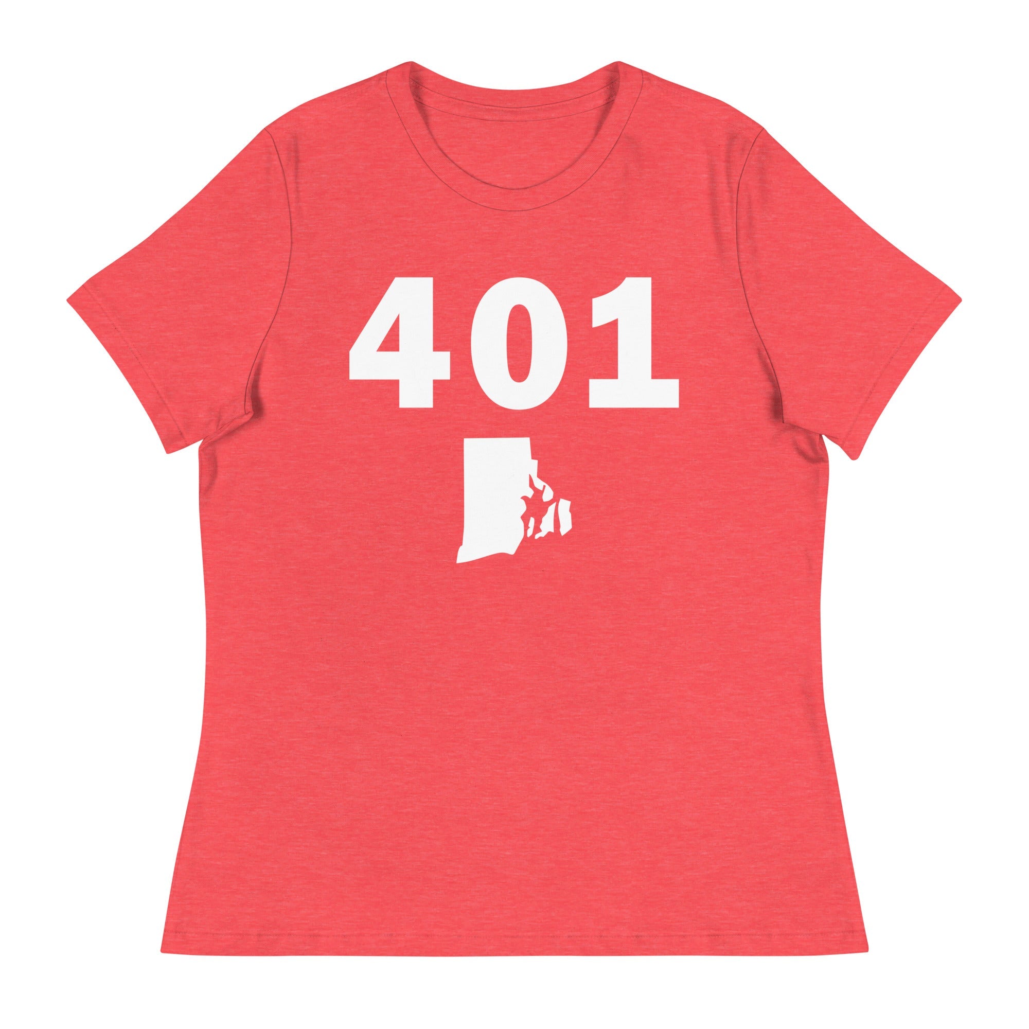 401 Area Code Women's Relaxed T Shirt
