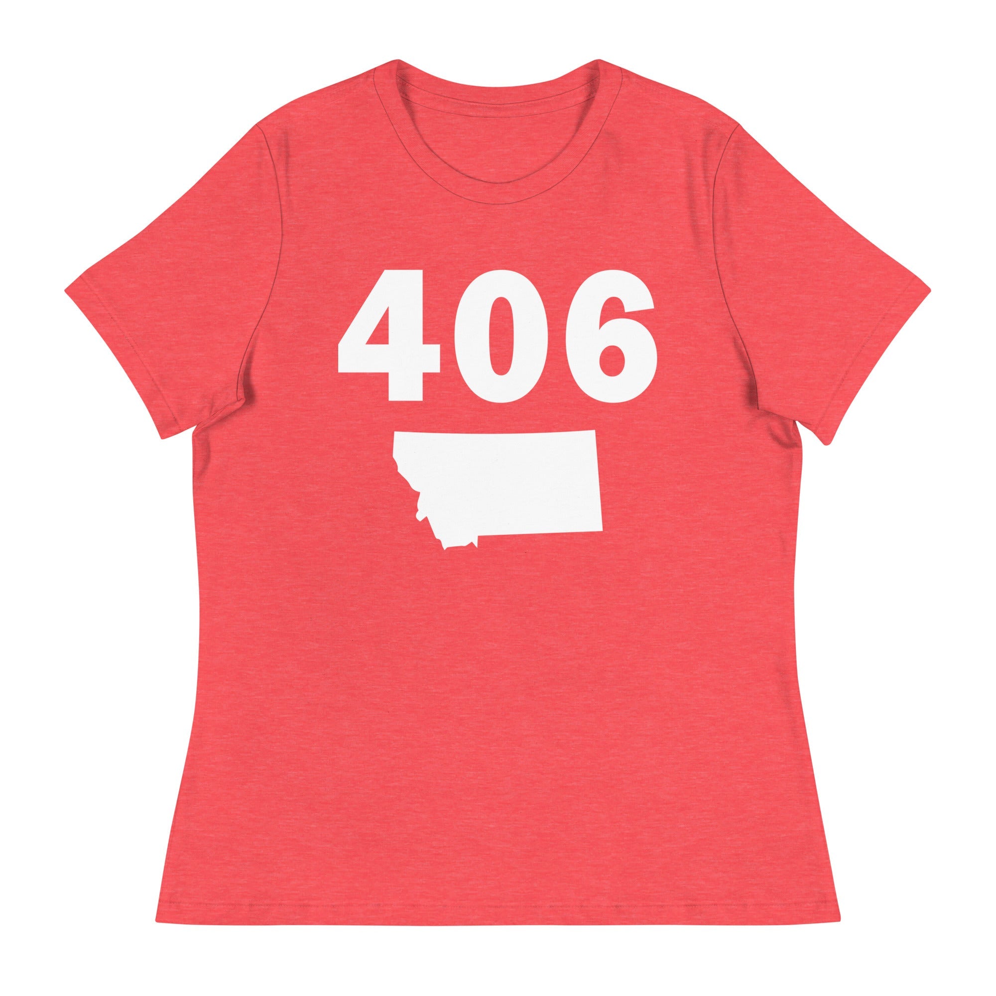 406 Area Code Women's Relaxed T Shirt