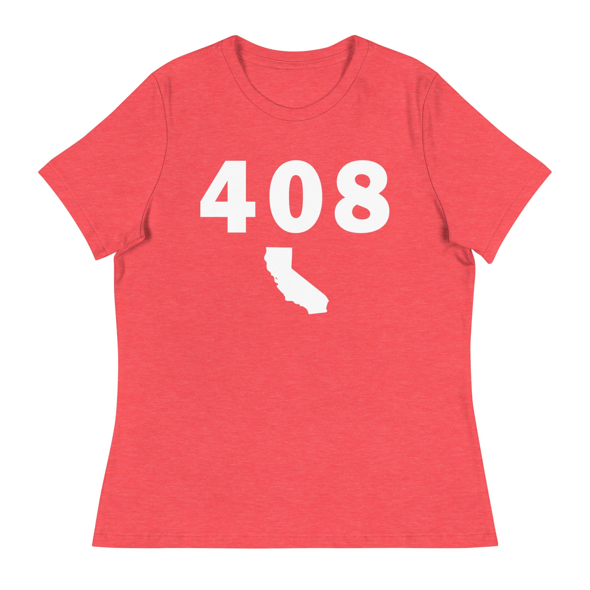 408 Area Code Women's Relaxed T Shirt