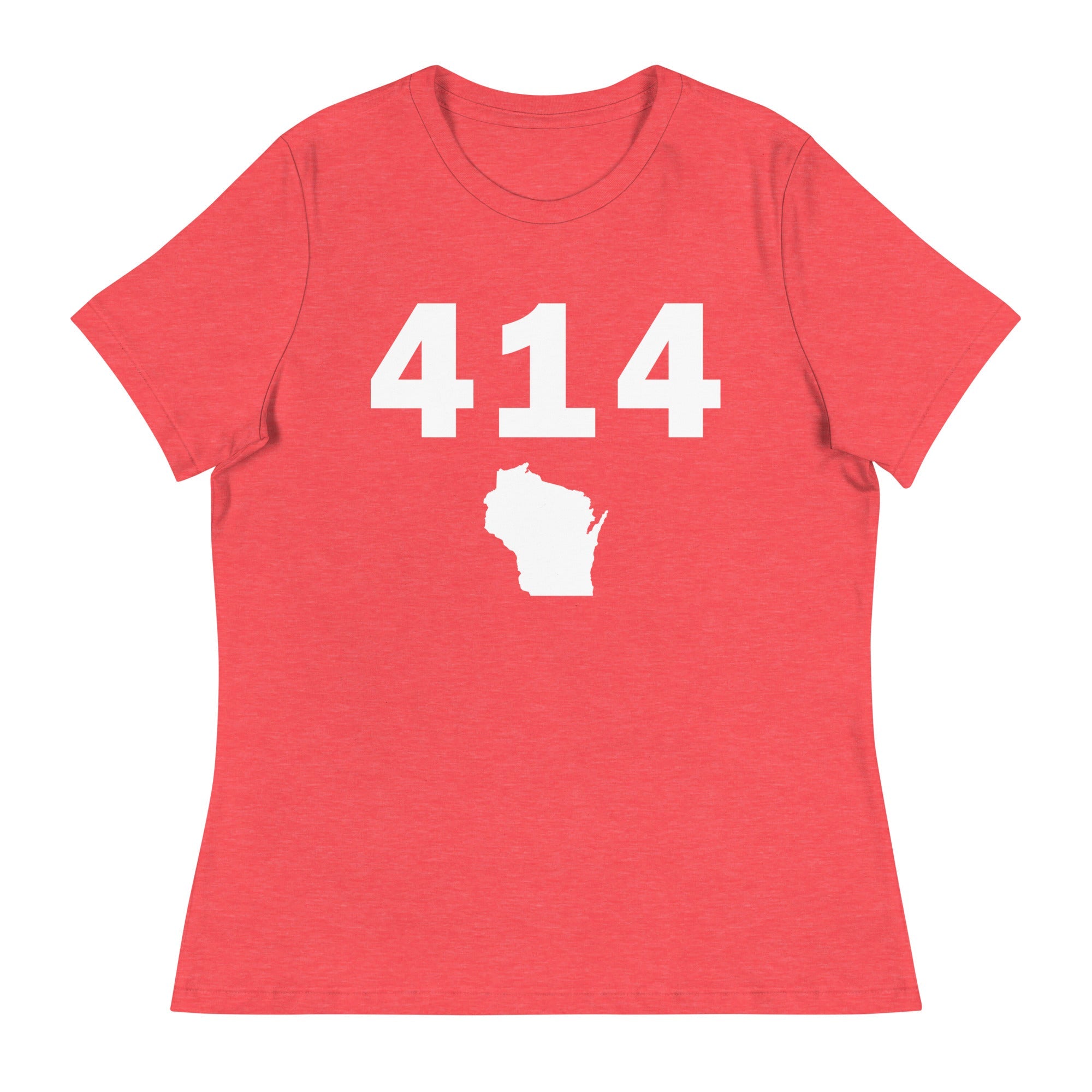 414 Area Code Women's Relaxed T Shirt