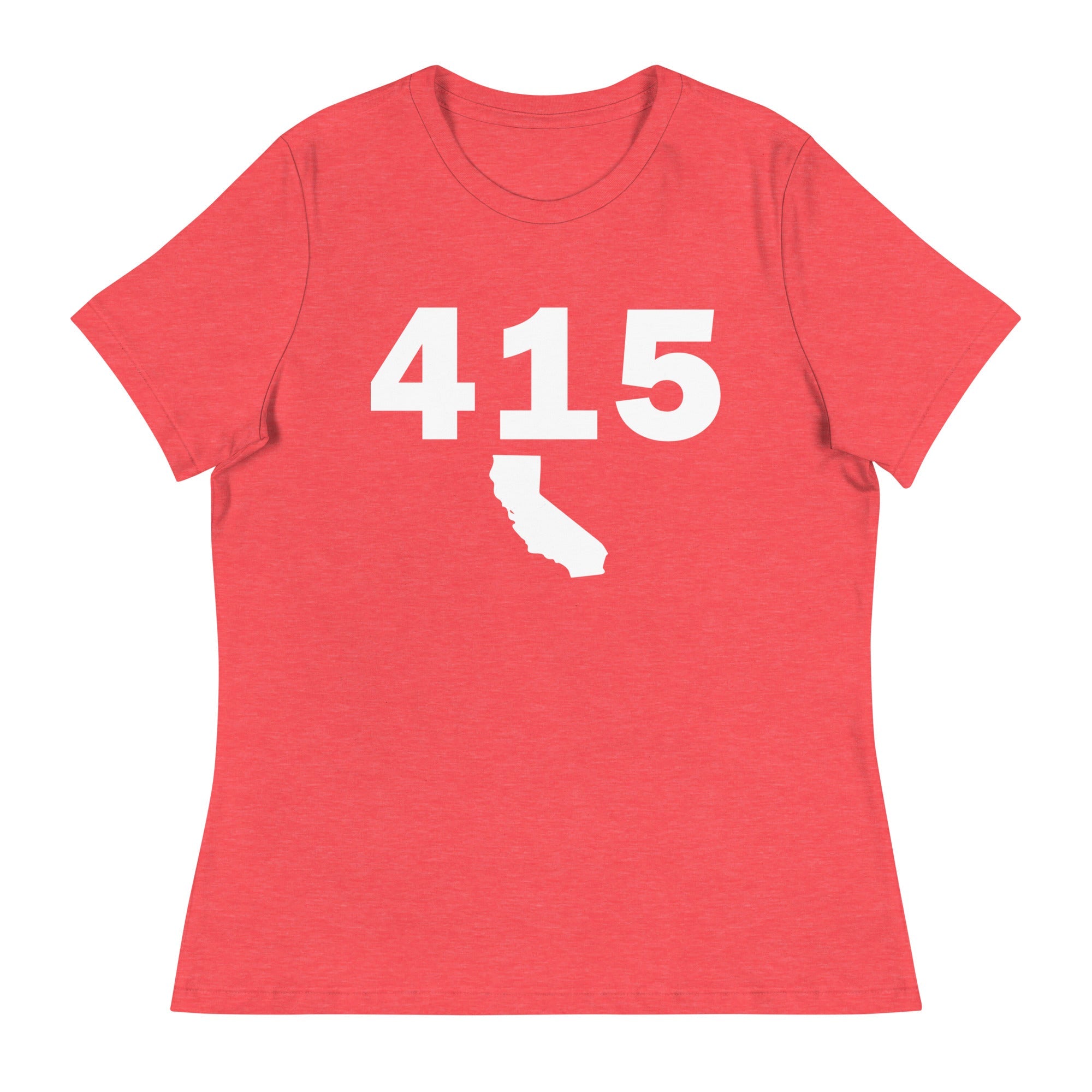 415 Area Code Women's Relaxed T Shirt