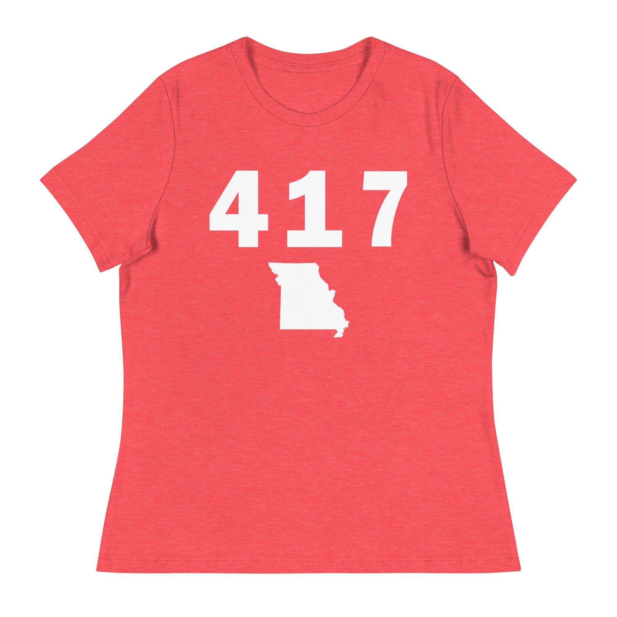 417 Area Code Women's Relaxed T Shirt