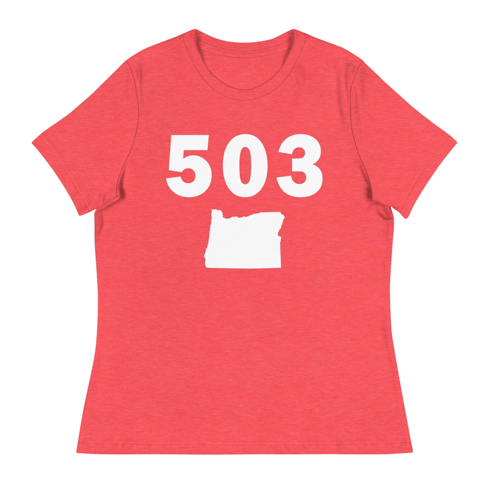 503 Area Code Women's Relaxed T Shirt