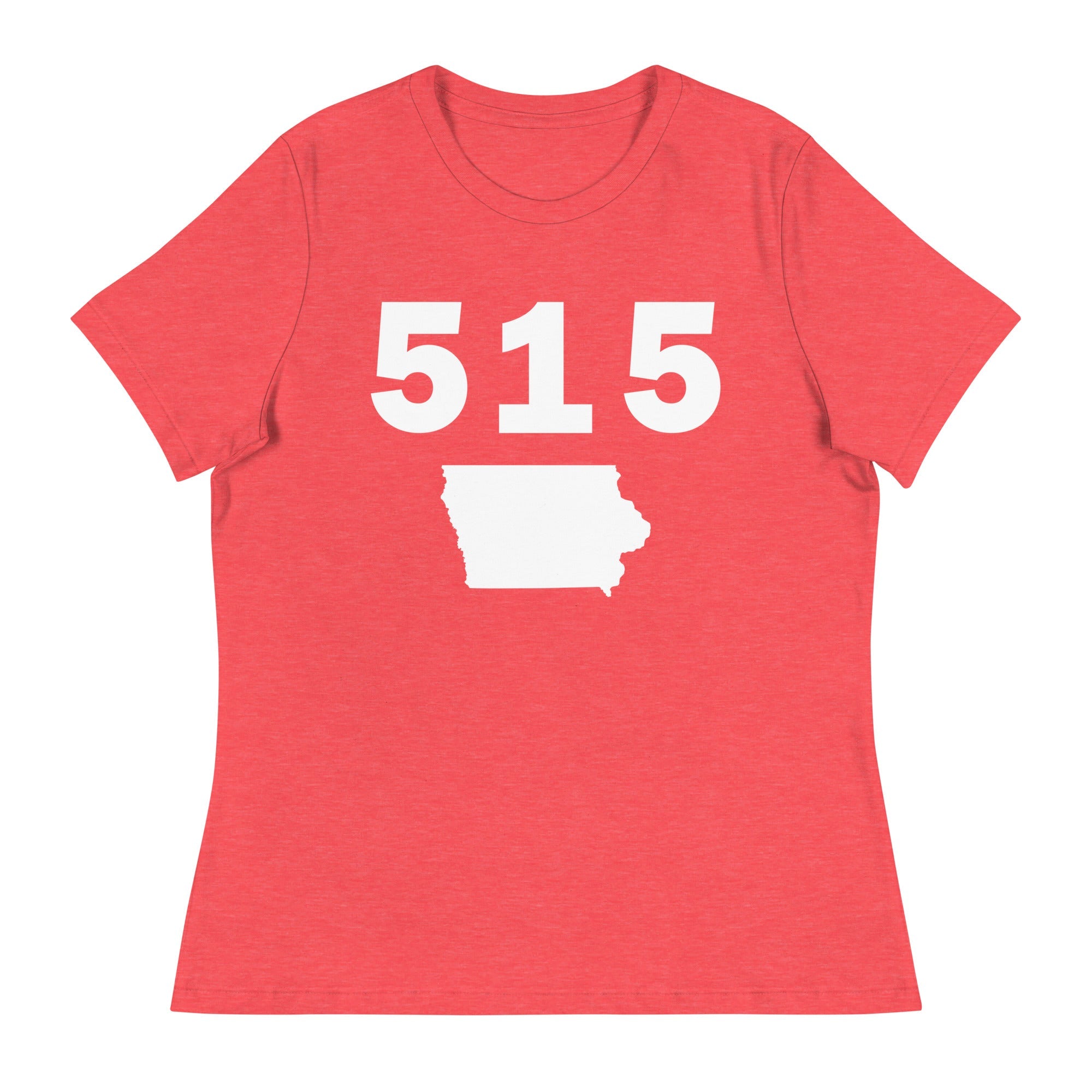 515 Area Code Women's Relaxed T Shirt