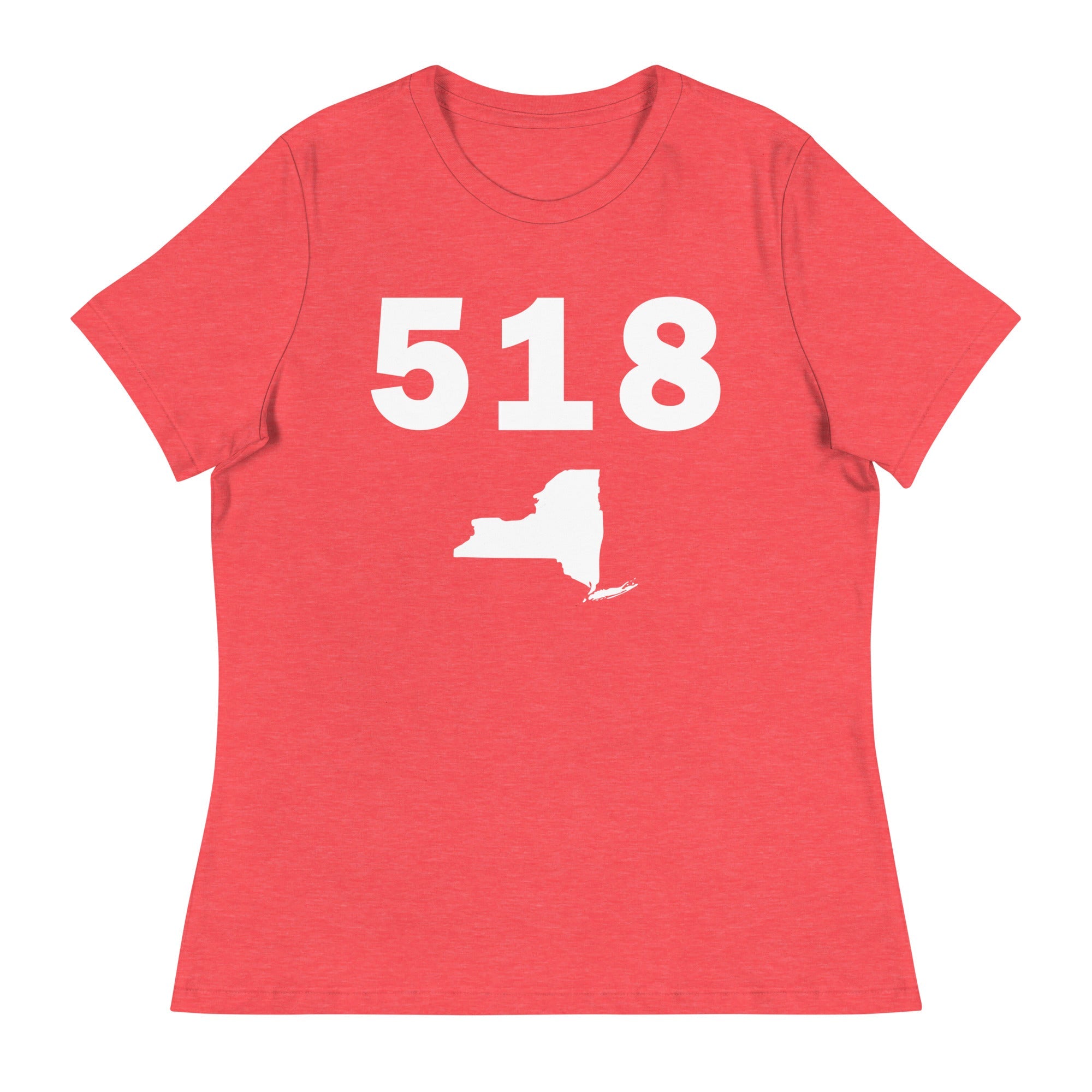 518 Area Code Women's Relaxed T Shirt