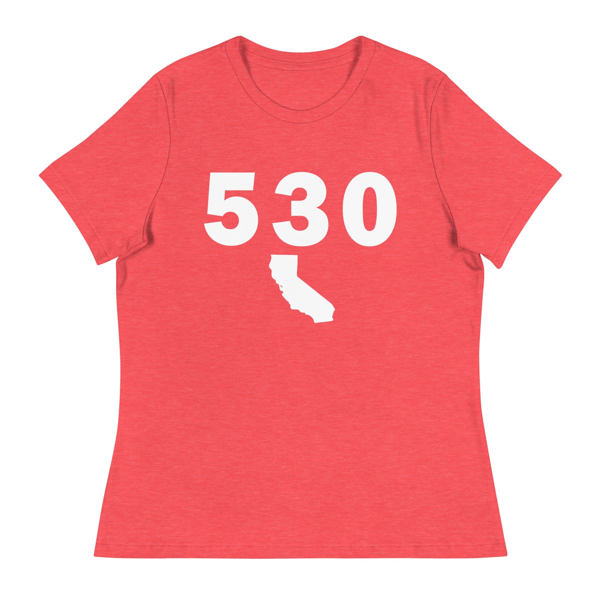 530 Area Code Women's Relaxed T Shirt