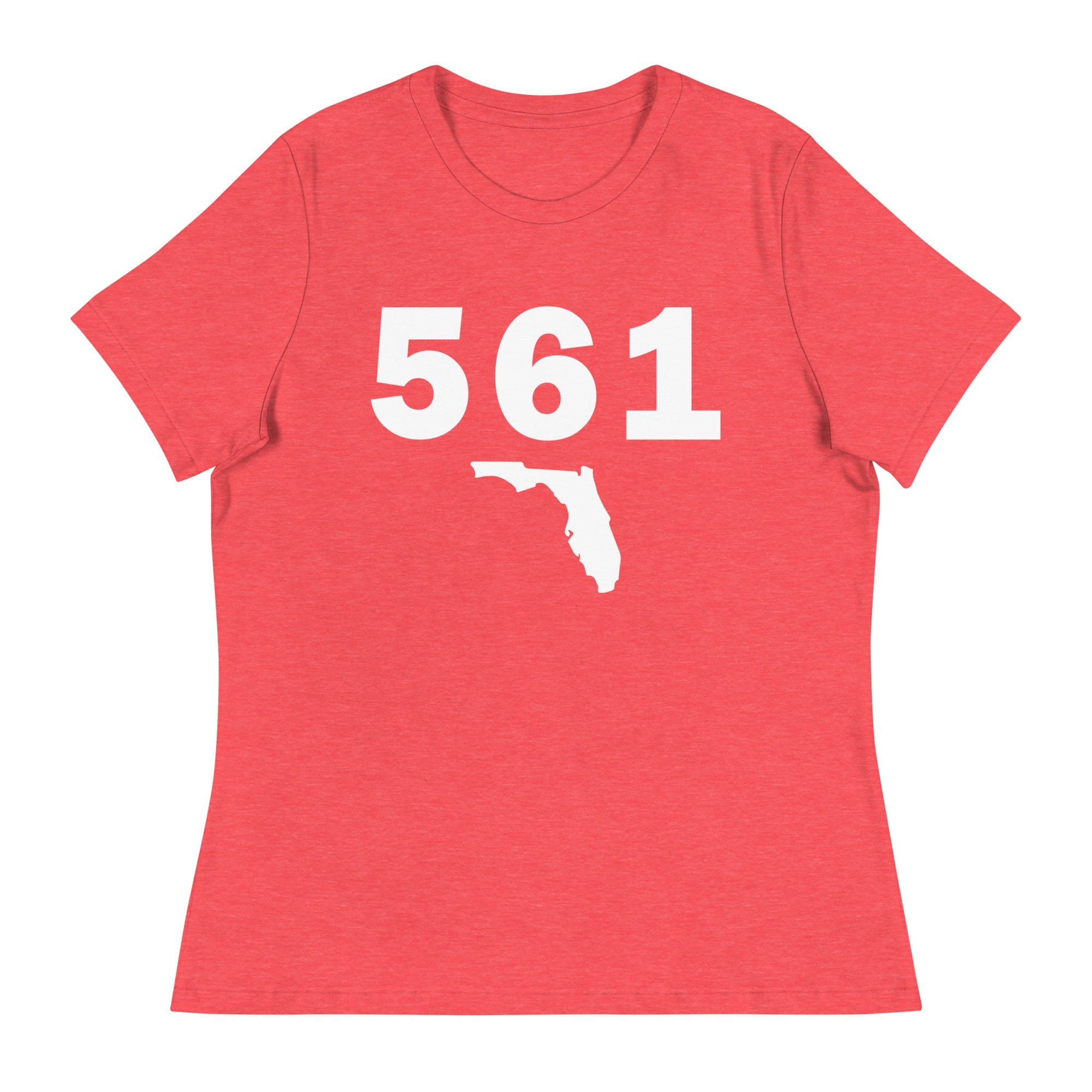 561 Area Code Women's Relaxed T Shirt