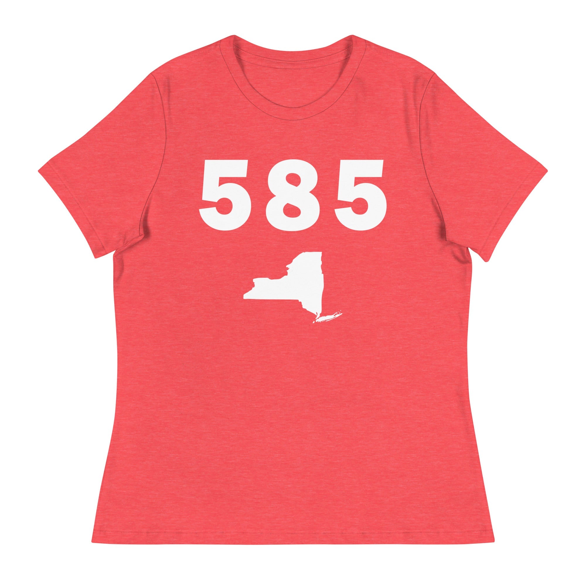 585 Area Code Women's Relaxed T Shirt