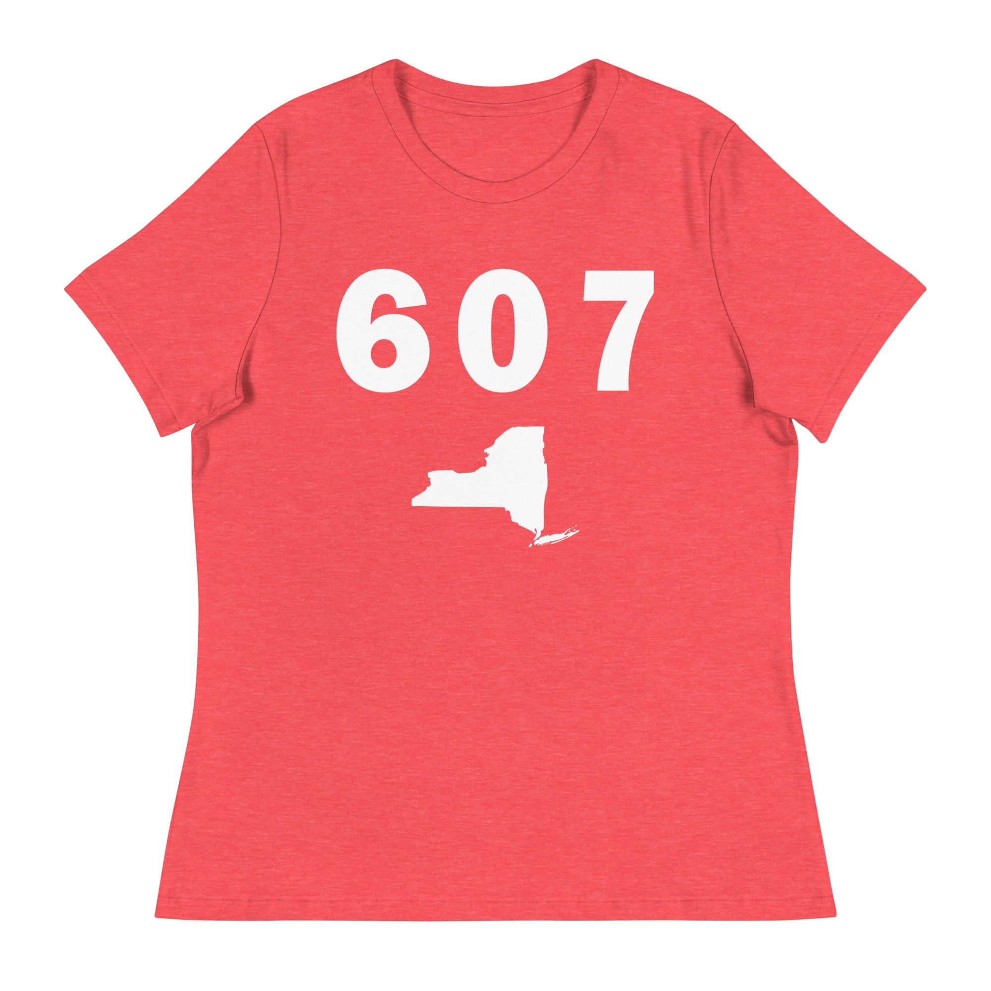 607 Area Code Women's Relaxed T Shirt