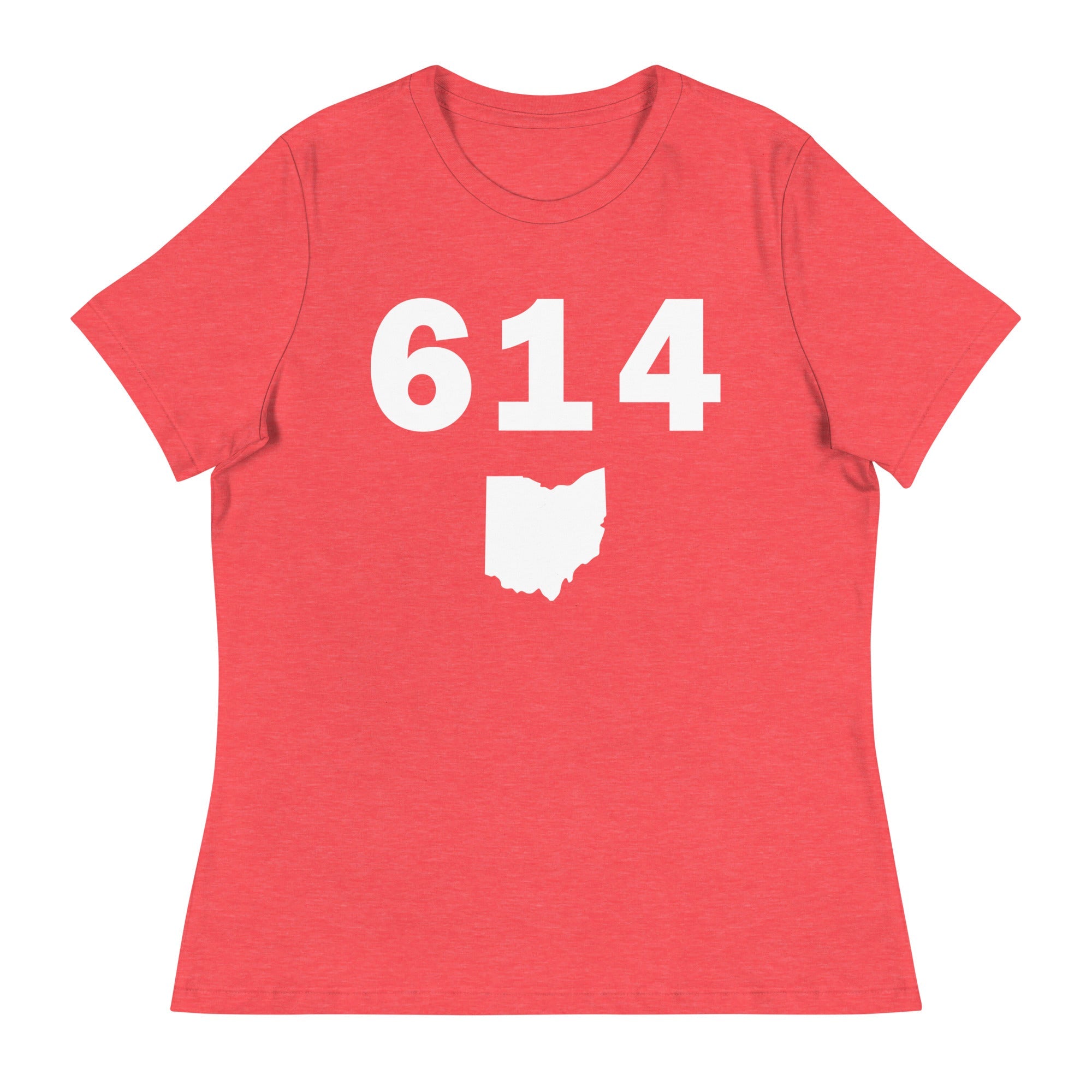 614 Area Code Women's Relaxed T Shirt