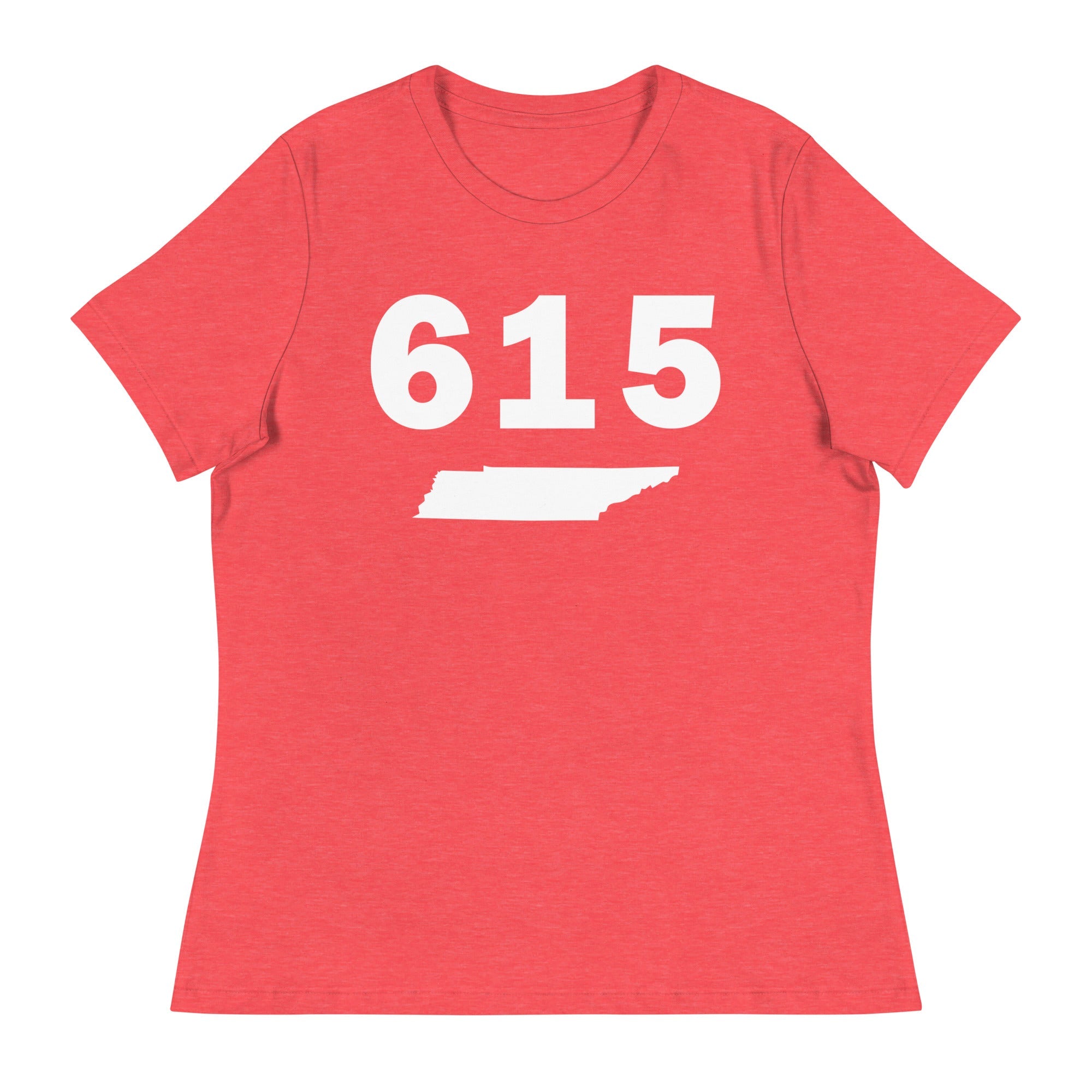 615 Area Code Women's Relaxed T Shirt