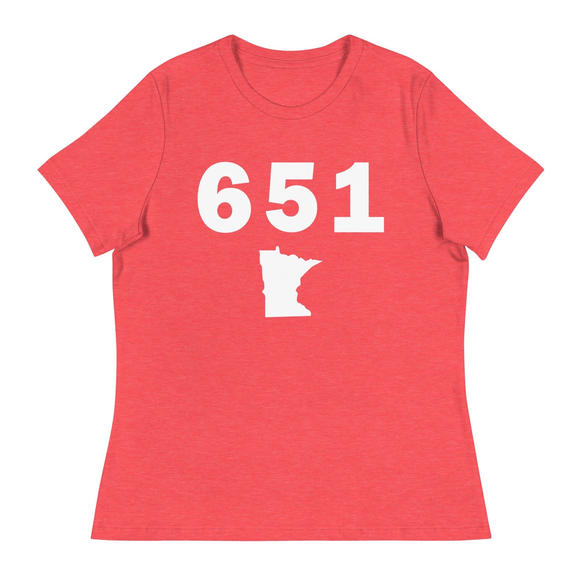 651 Area Code Women's Relaxed T Shirt