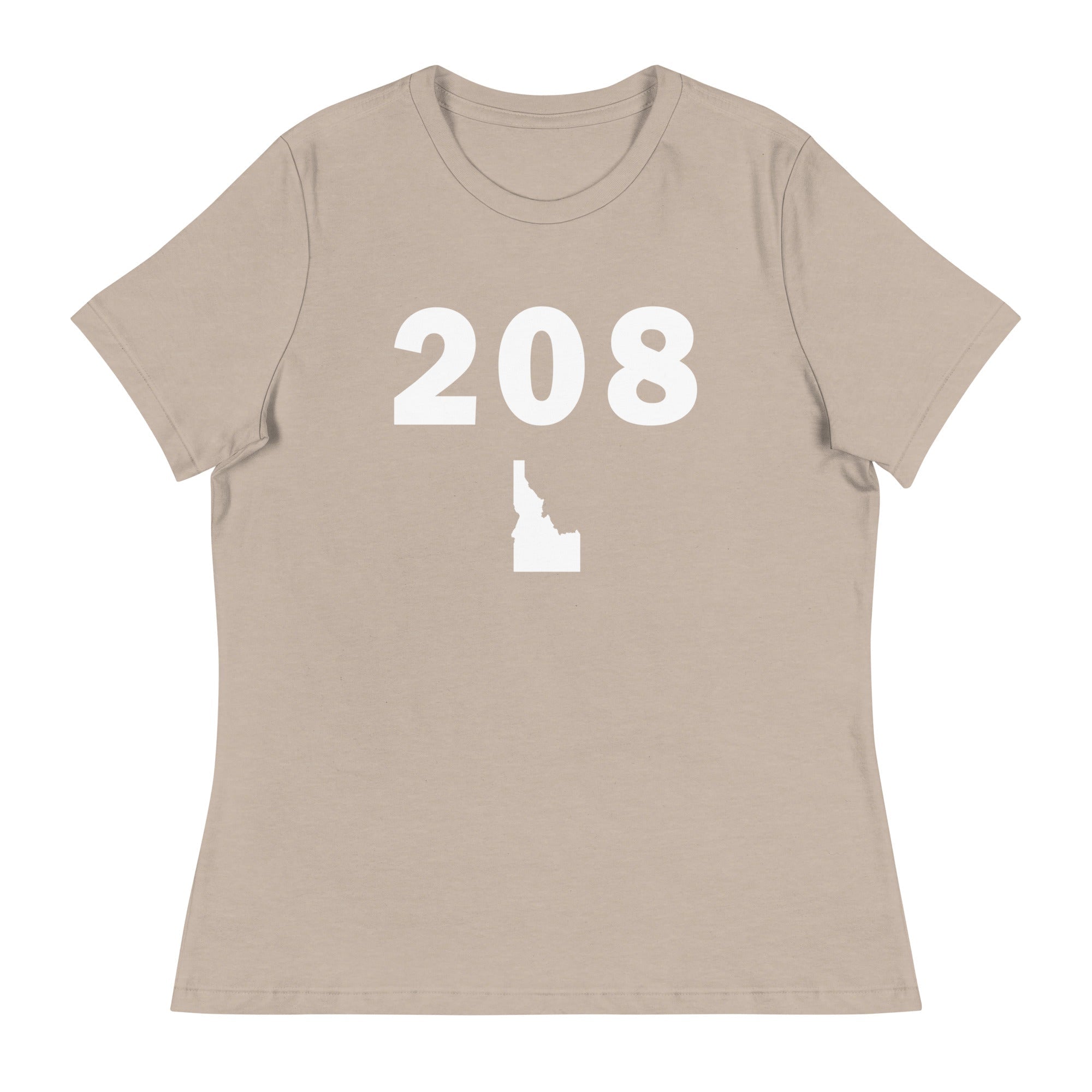 208 Area Code Women's Relaxed T Shirt