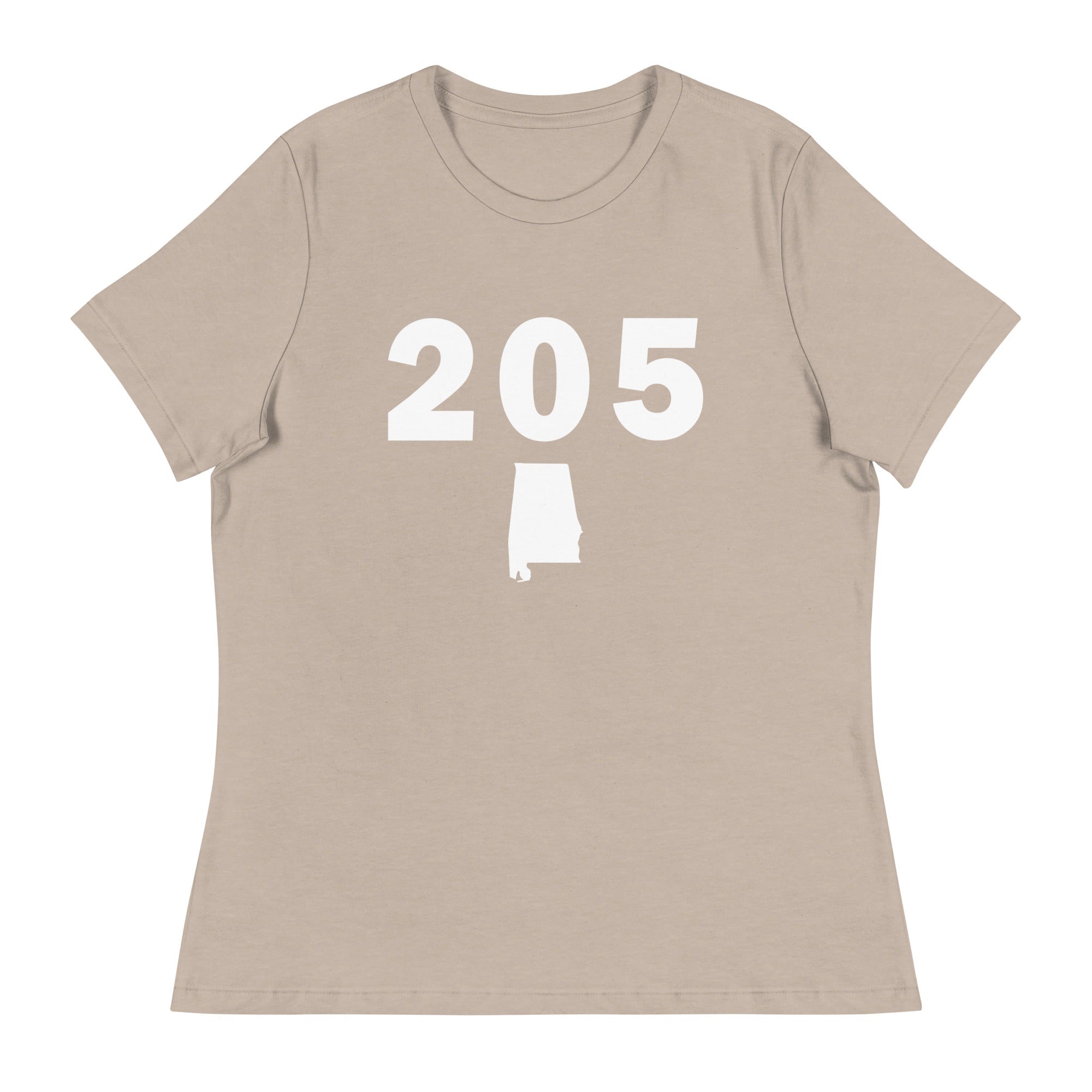 205 Area Code Women's Relaxed T Shirt