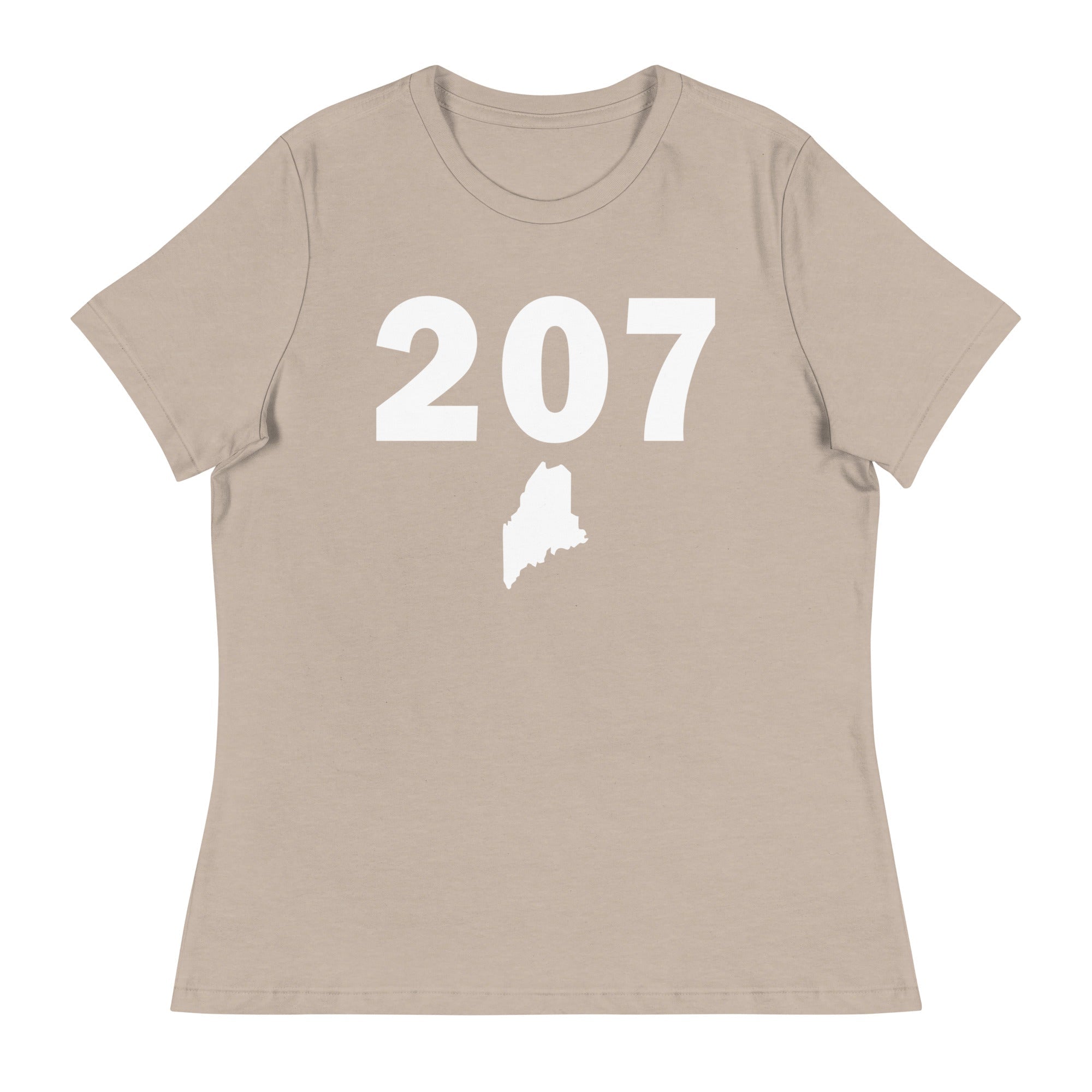 207 Area Code Women's Relaxed T Shirt