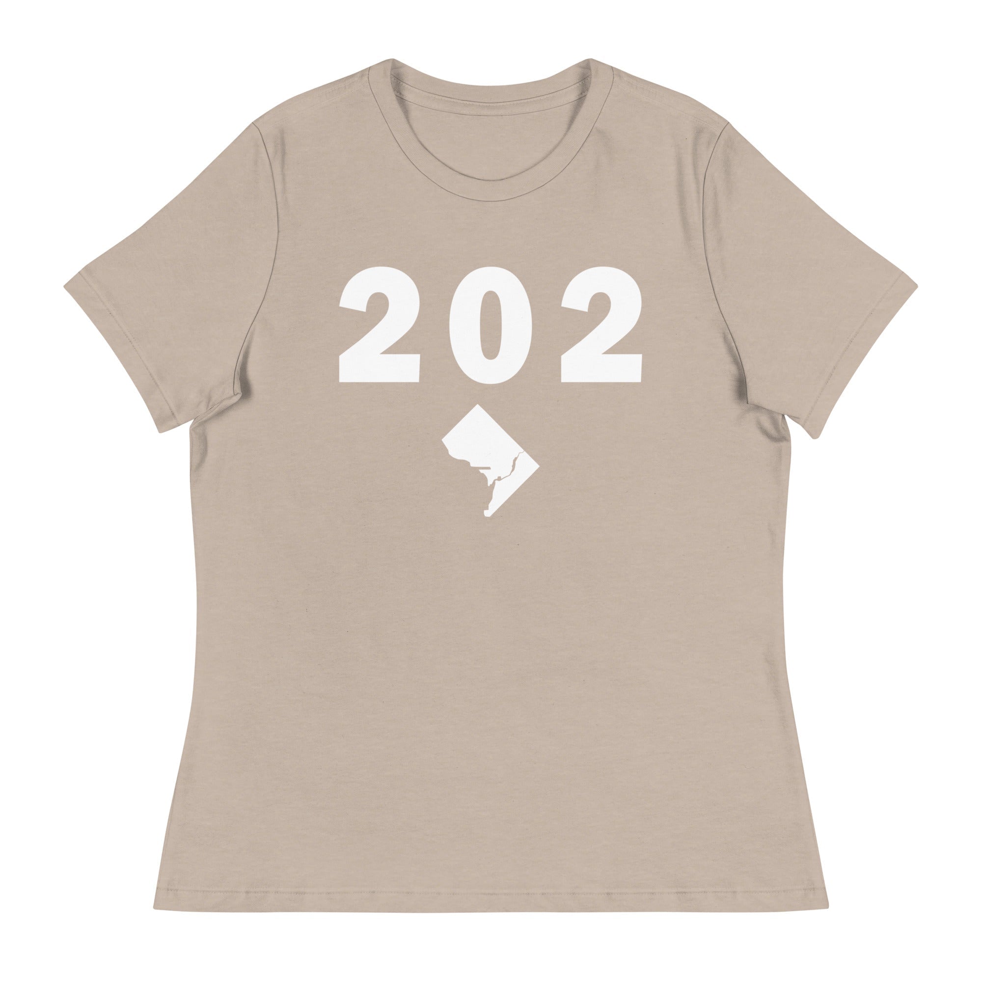 202 Area Code Women's Relaxed T Shirt