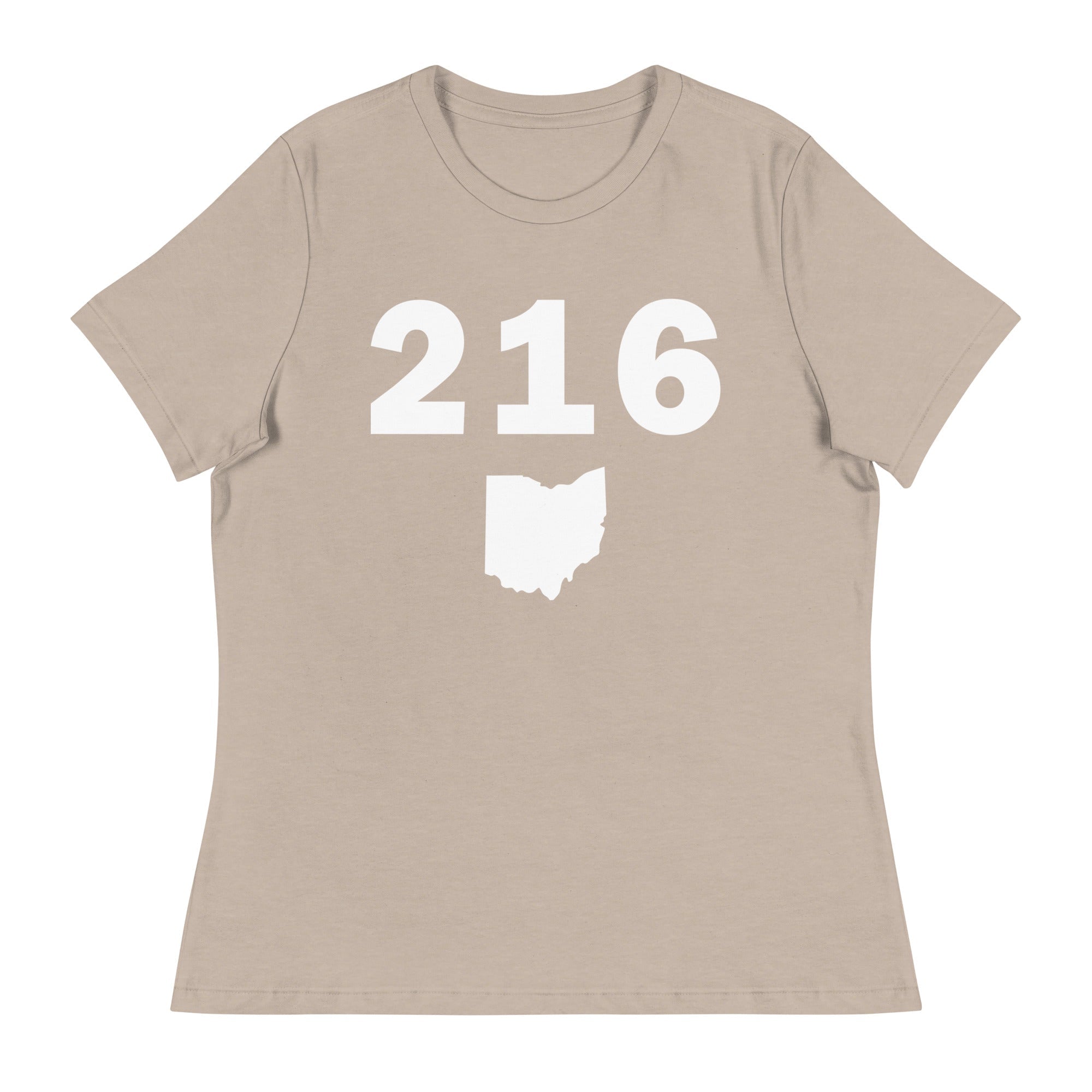216 Area Code Women's Relaxed T Shirt