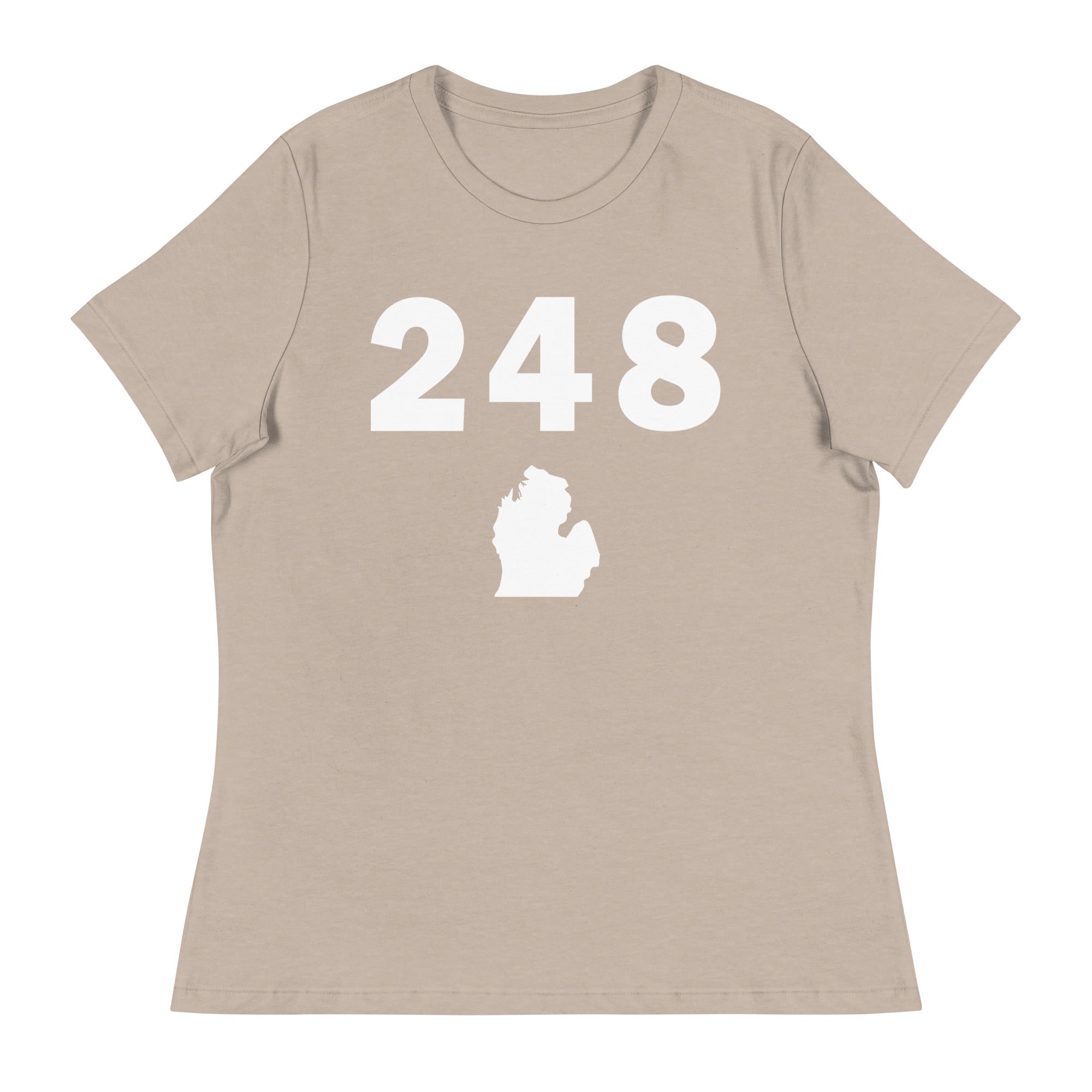 248 Area Code Women's Relaxed T Shirt