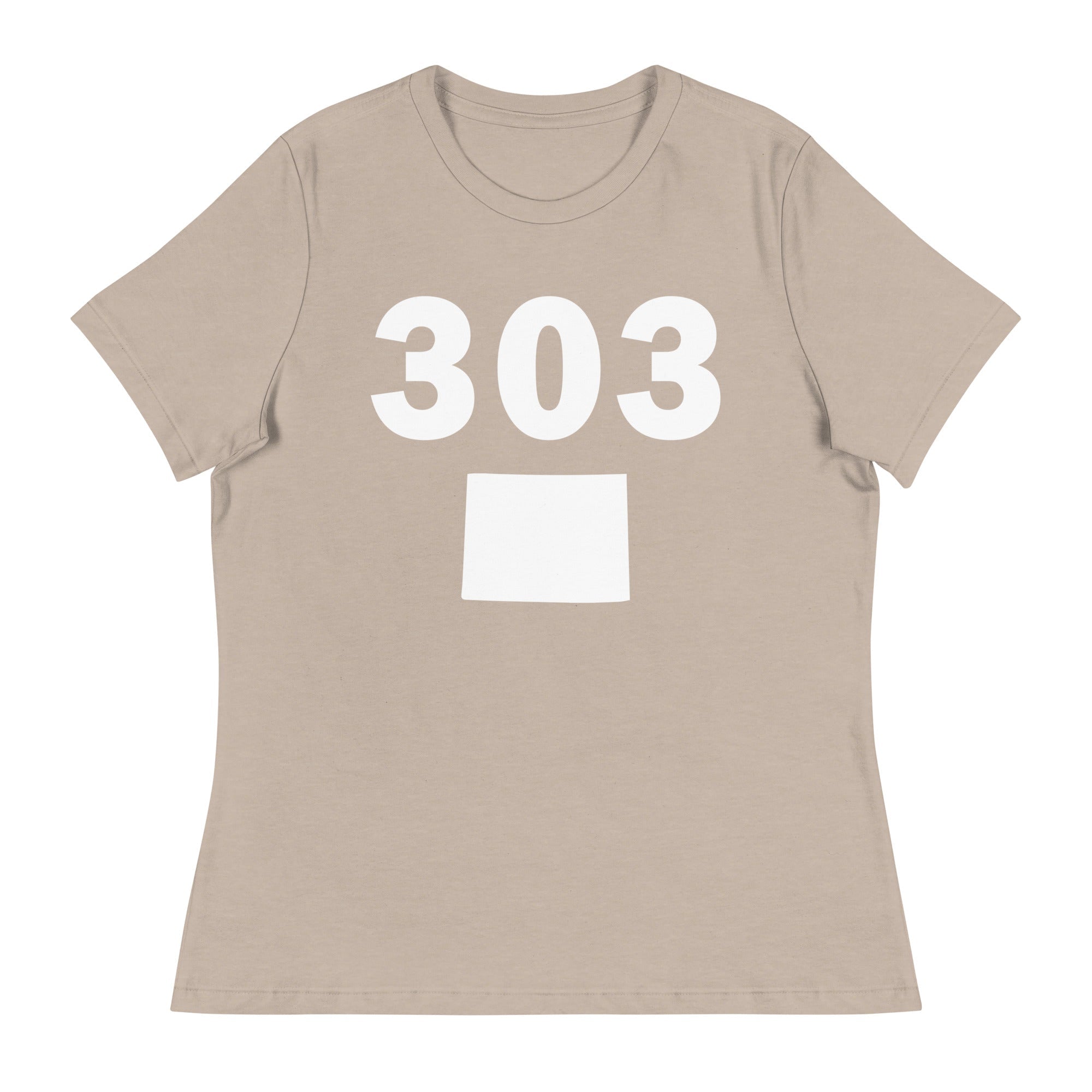 303 Area Code Women's Relaxed T Shirt