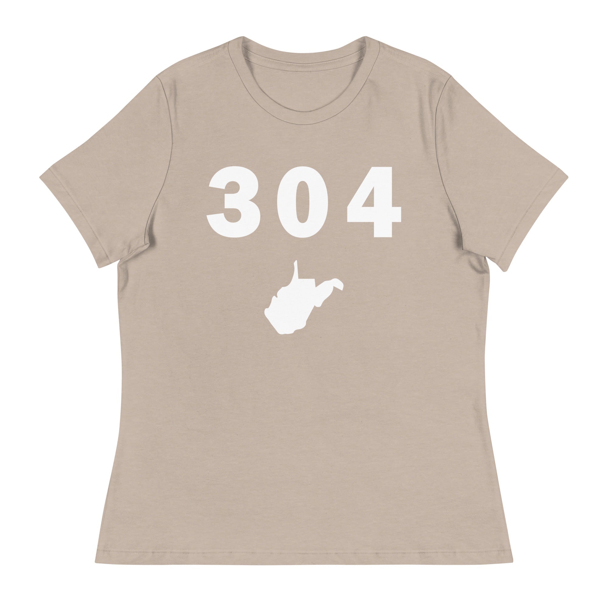 304 Area Code Women's Relaxed T Shirt
