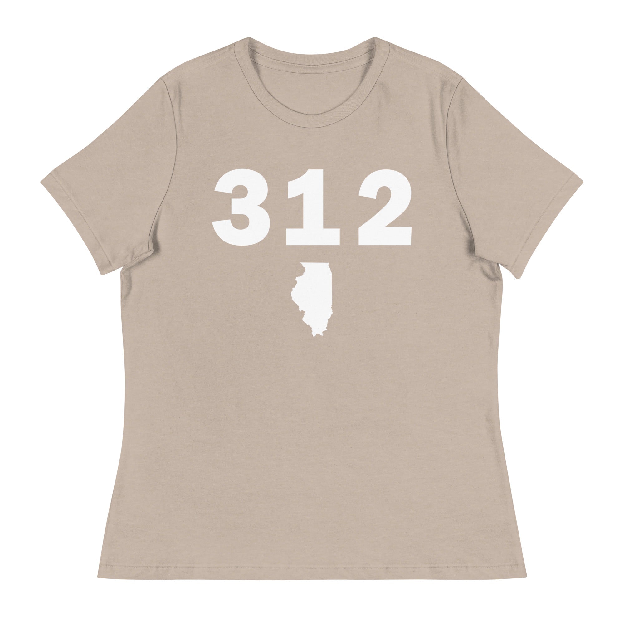 312 Area Code Women's Relaxed T Shirt