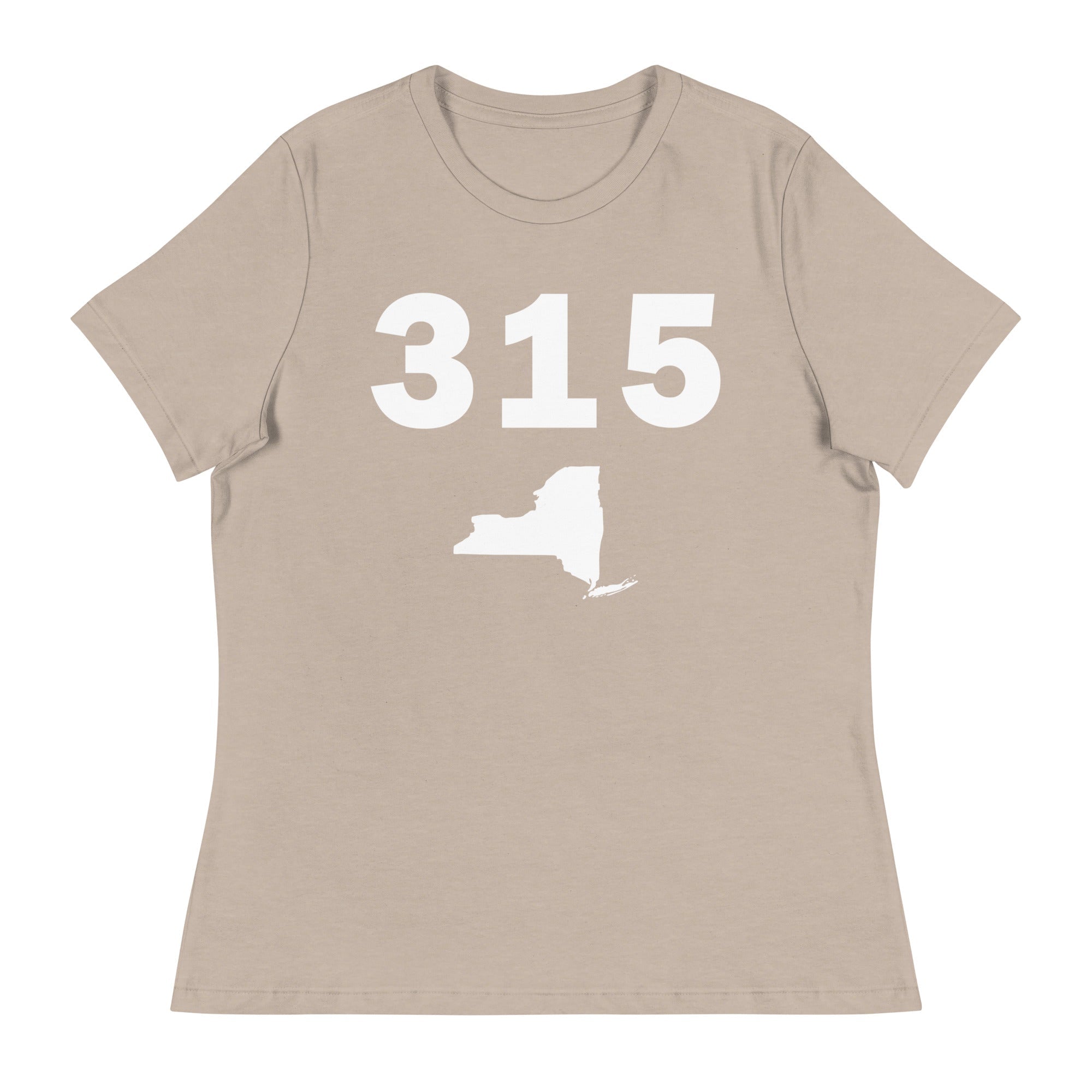 315 Area Code Women's Relaxed T Shirt