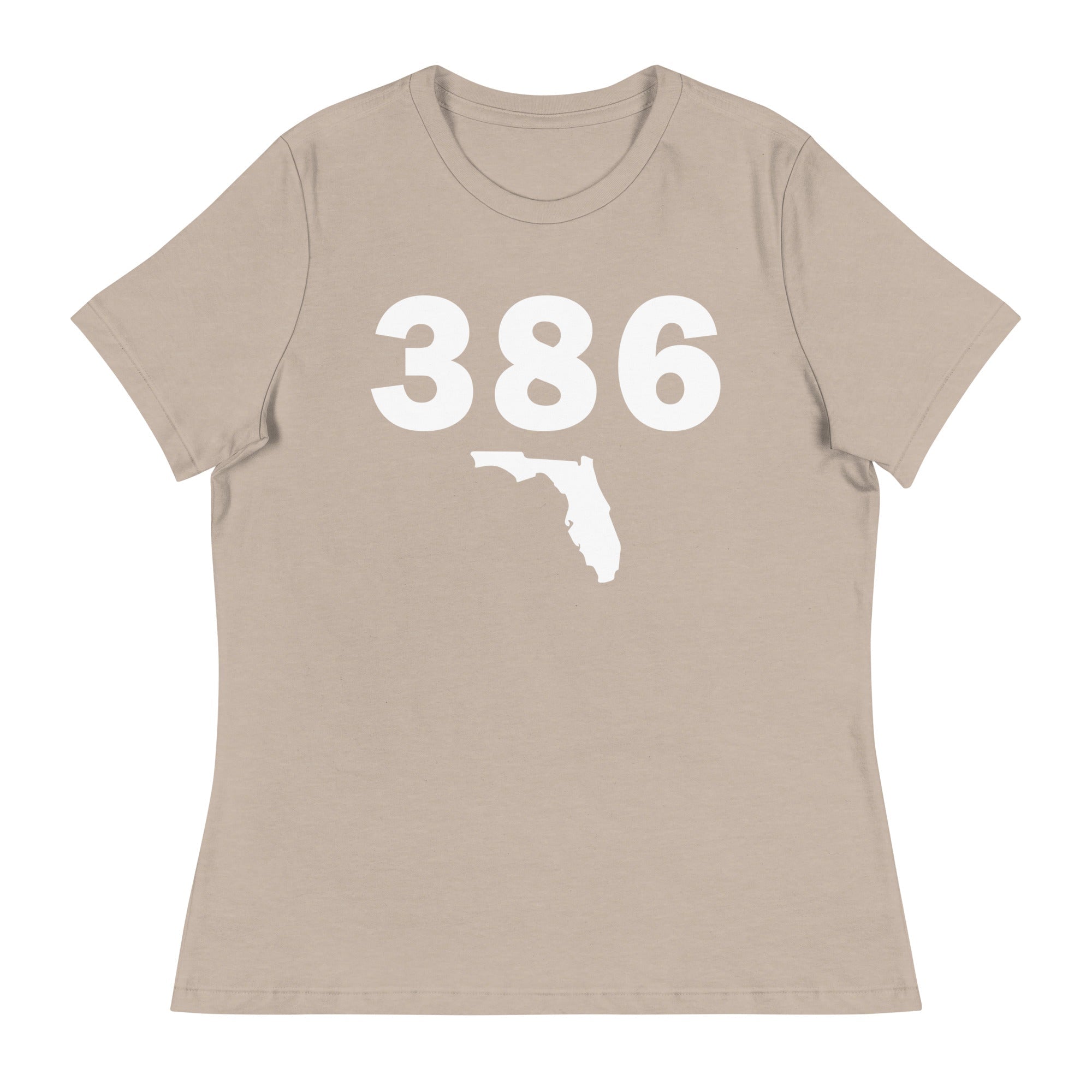 386 Area Code Women's Relaxed T Shirt