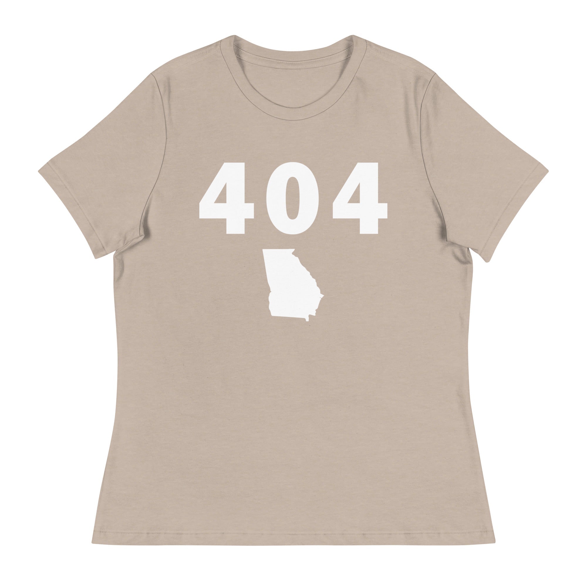 404 Area Code Women's Relaxed T Shirt
