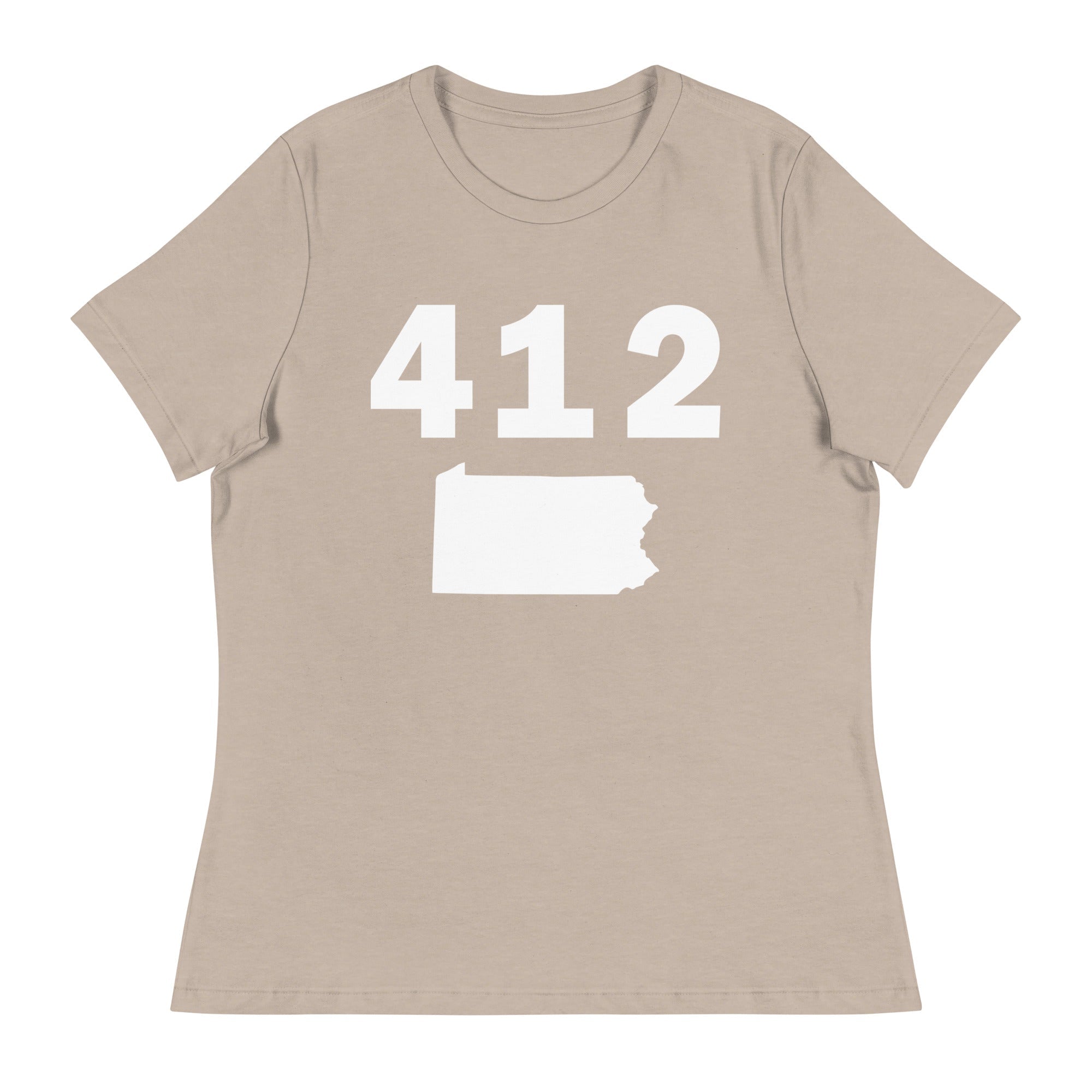 412 Area Code Women's Relaxed T Shirt