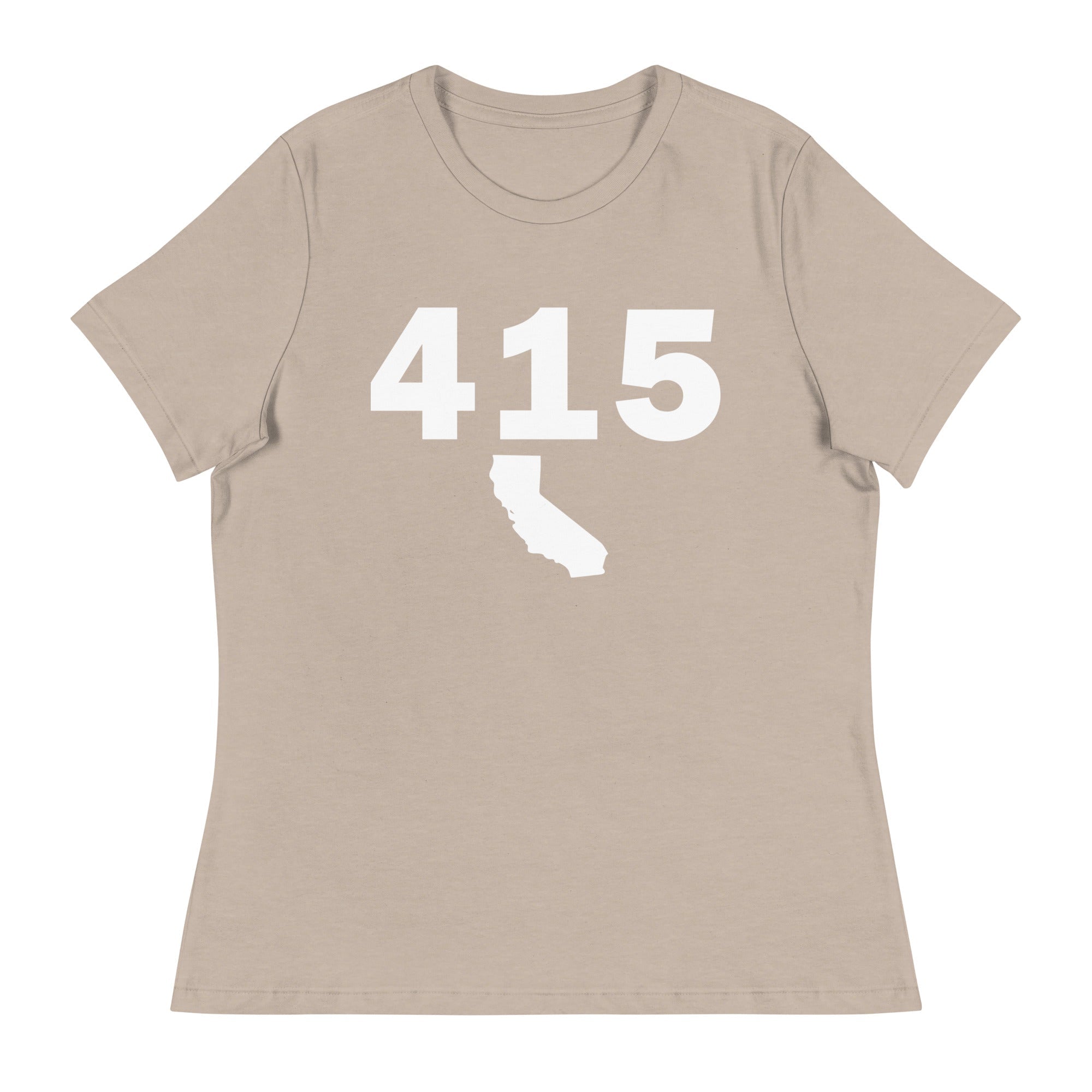 415 Area Code Women's Relaxed T Shirt