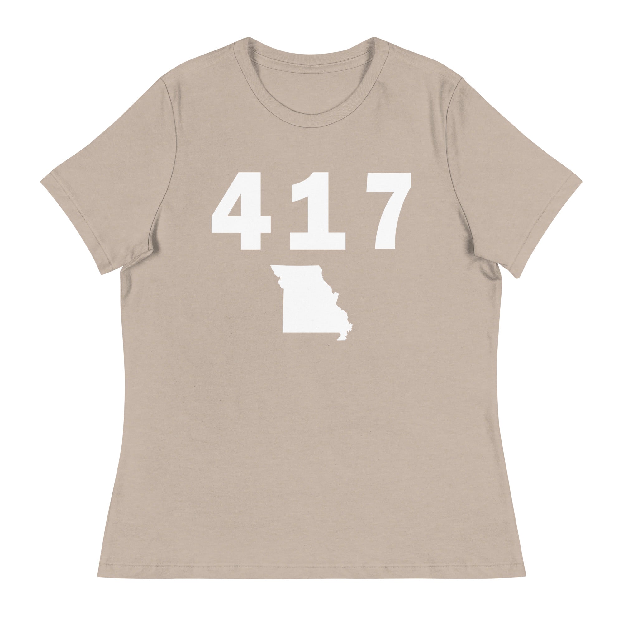 417 Area Code Women's Relaxed T Shirt
