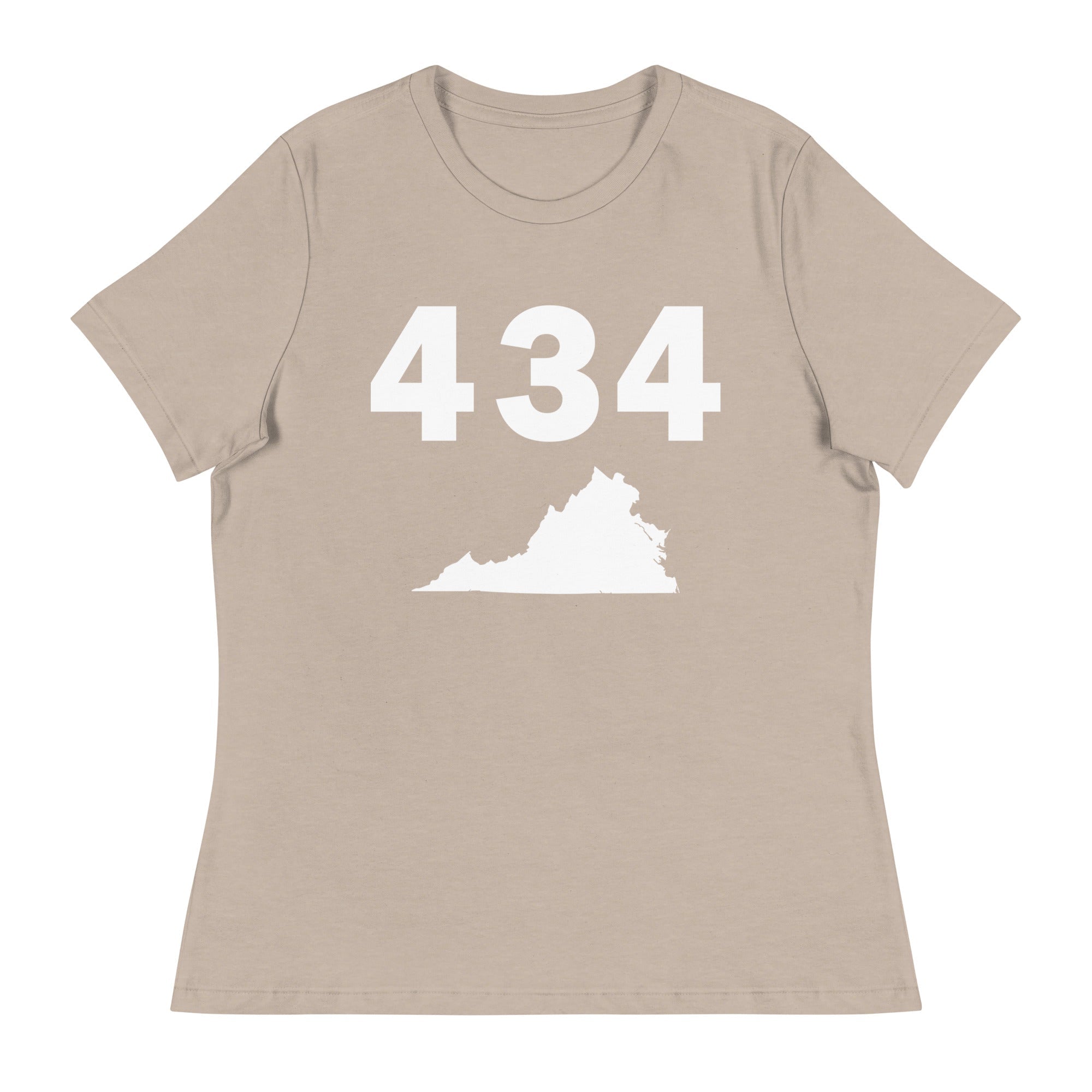 434 Area Code Women's Relaxed T Shirt