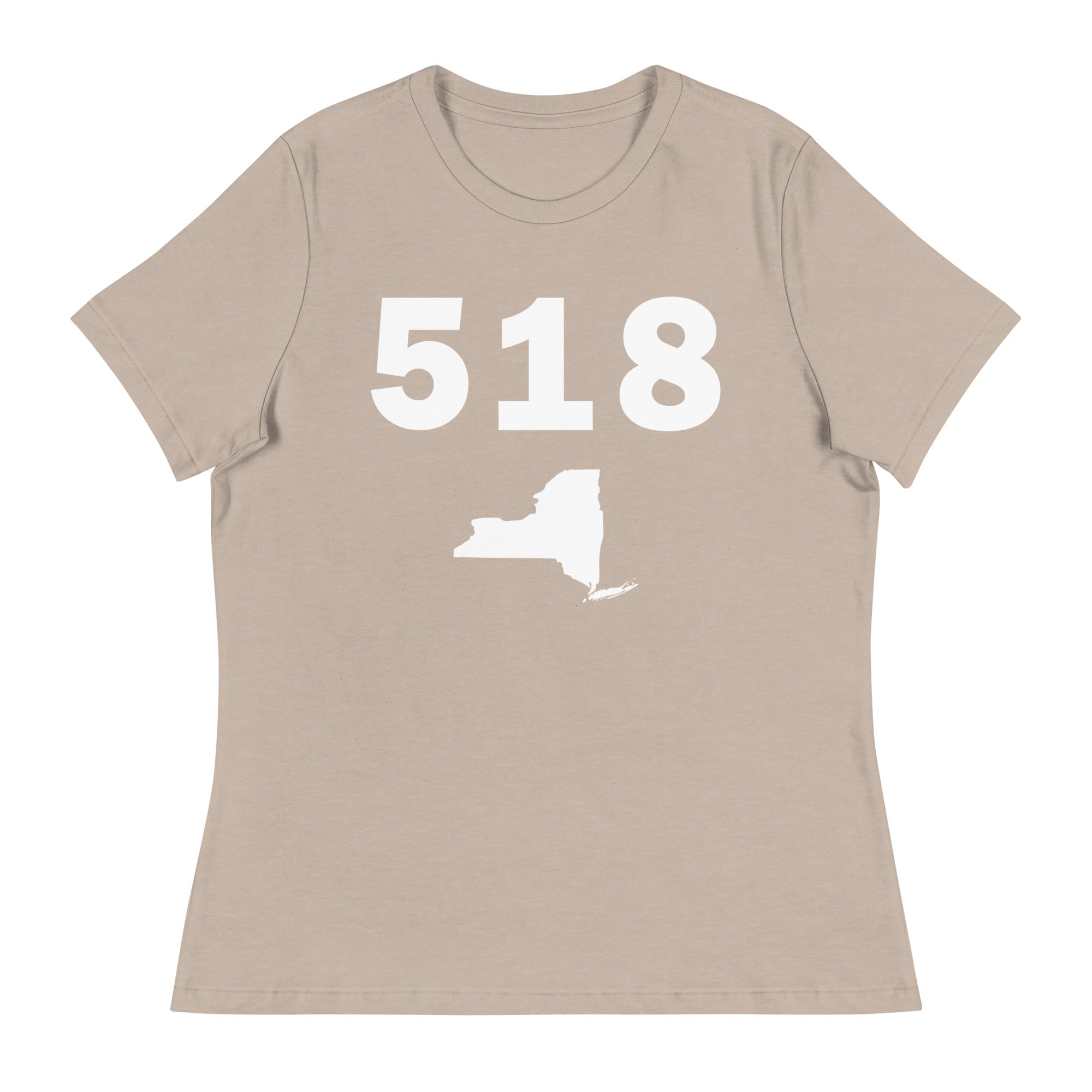518 Area Code Women's Relaxed T Shirt