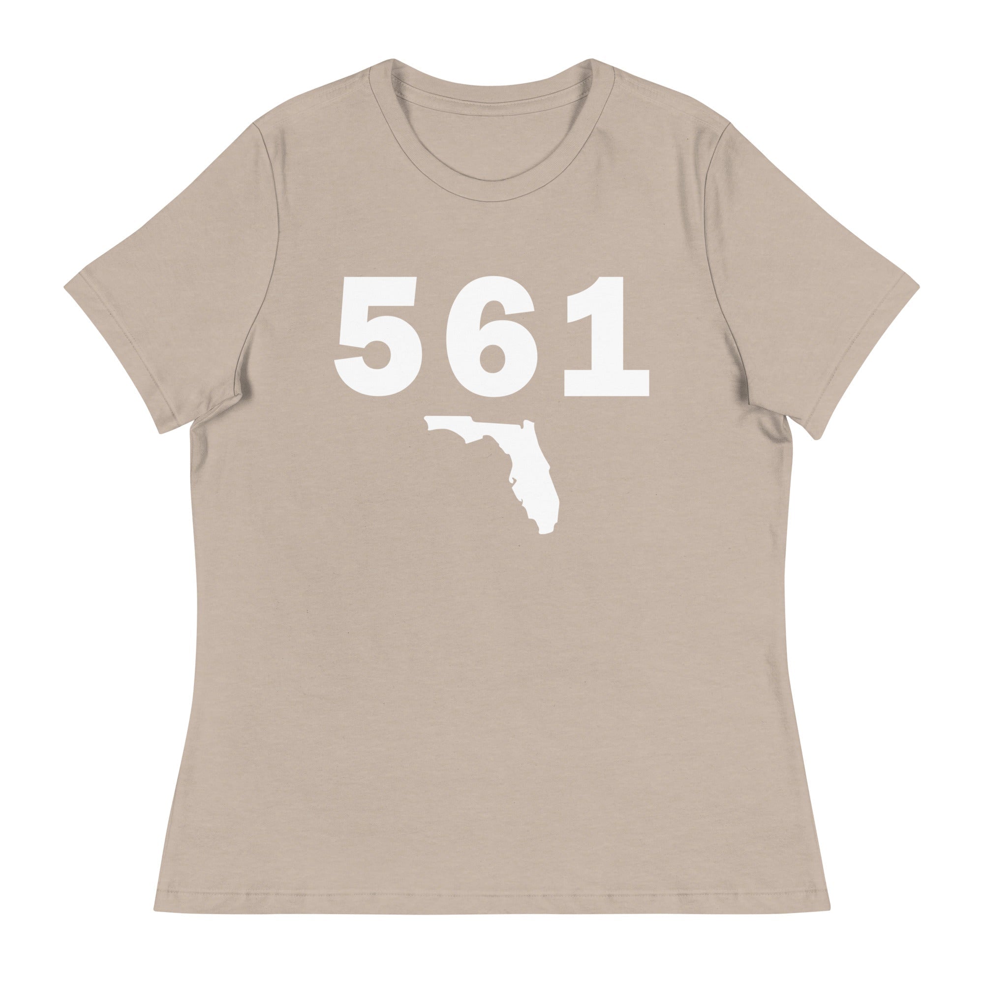 561 Area Code Women's Relaxed T Shirt