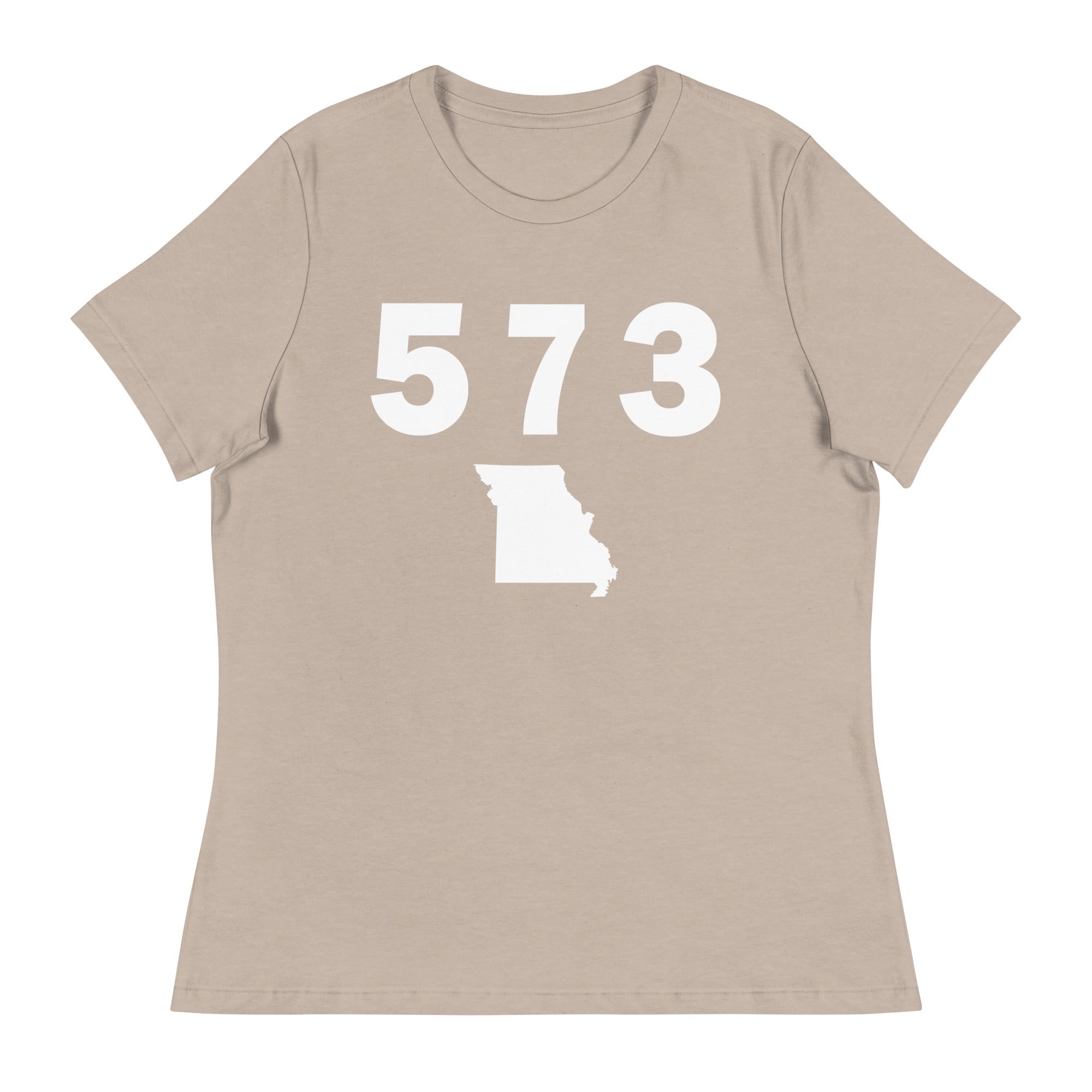 573 Area Code Women's Relaxed T Shirt