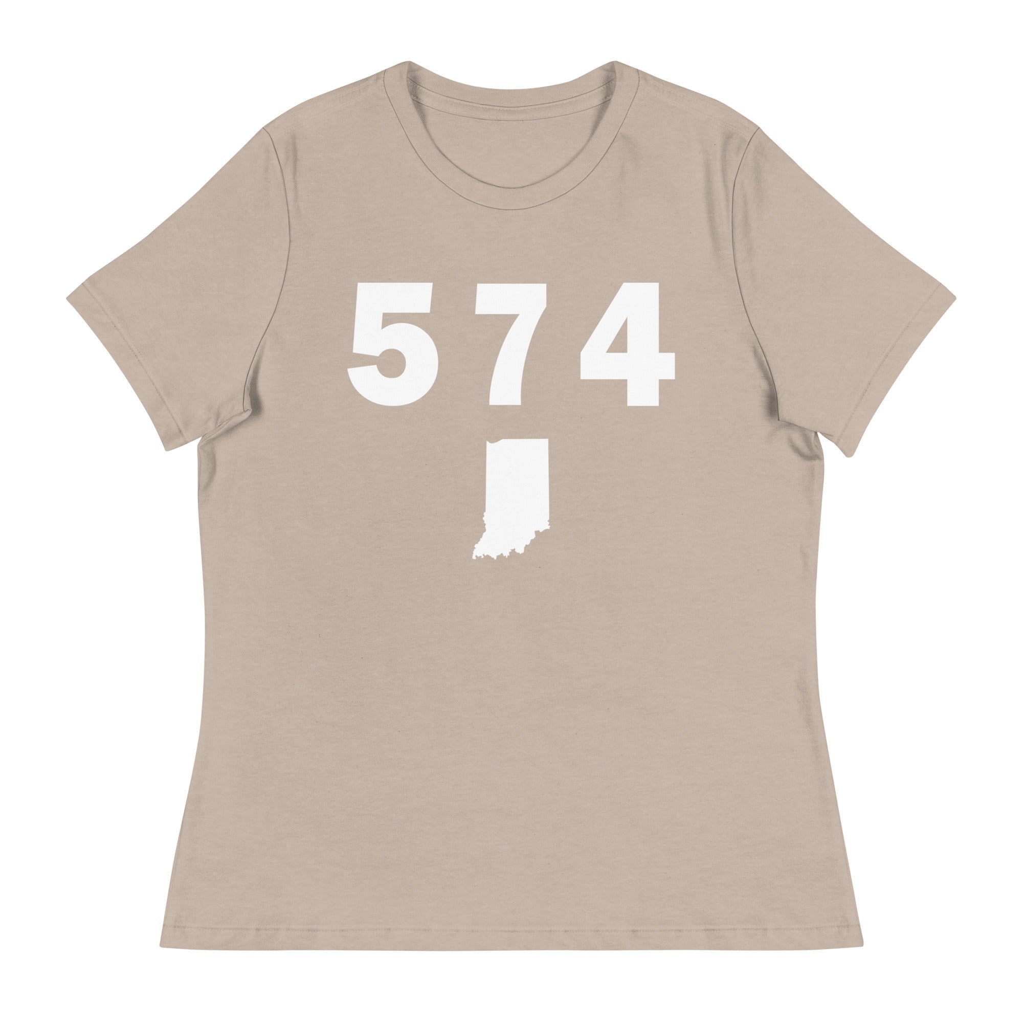 574 Area Code Women's Relaxed T Shirt
