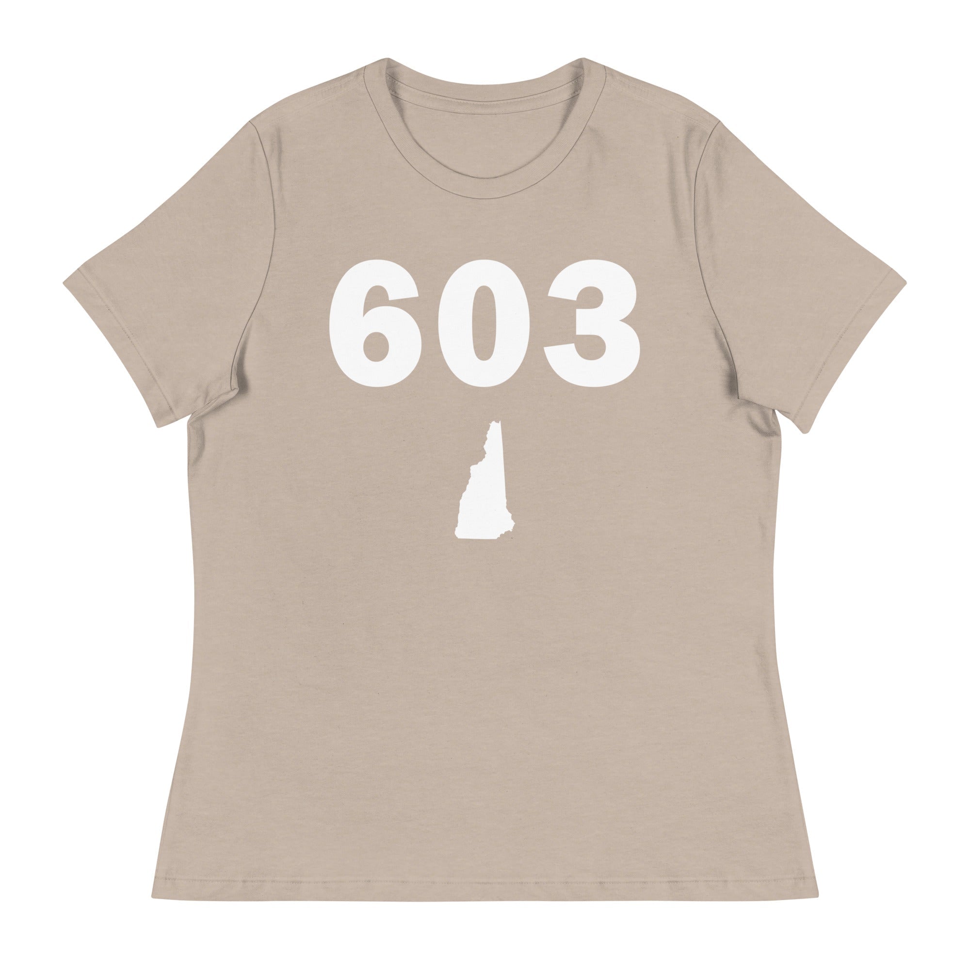 603 Area Code Women's Relaxed T Shirt