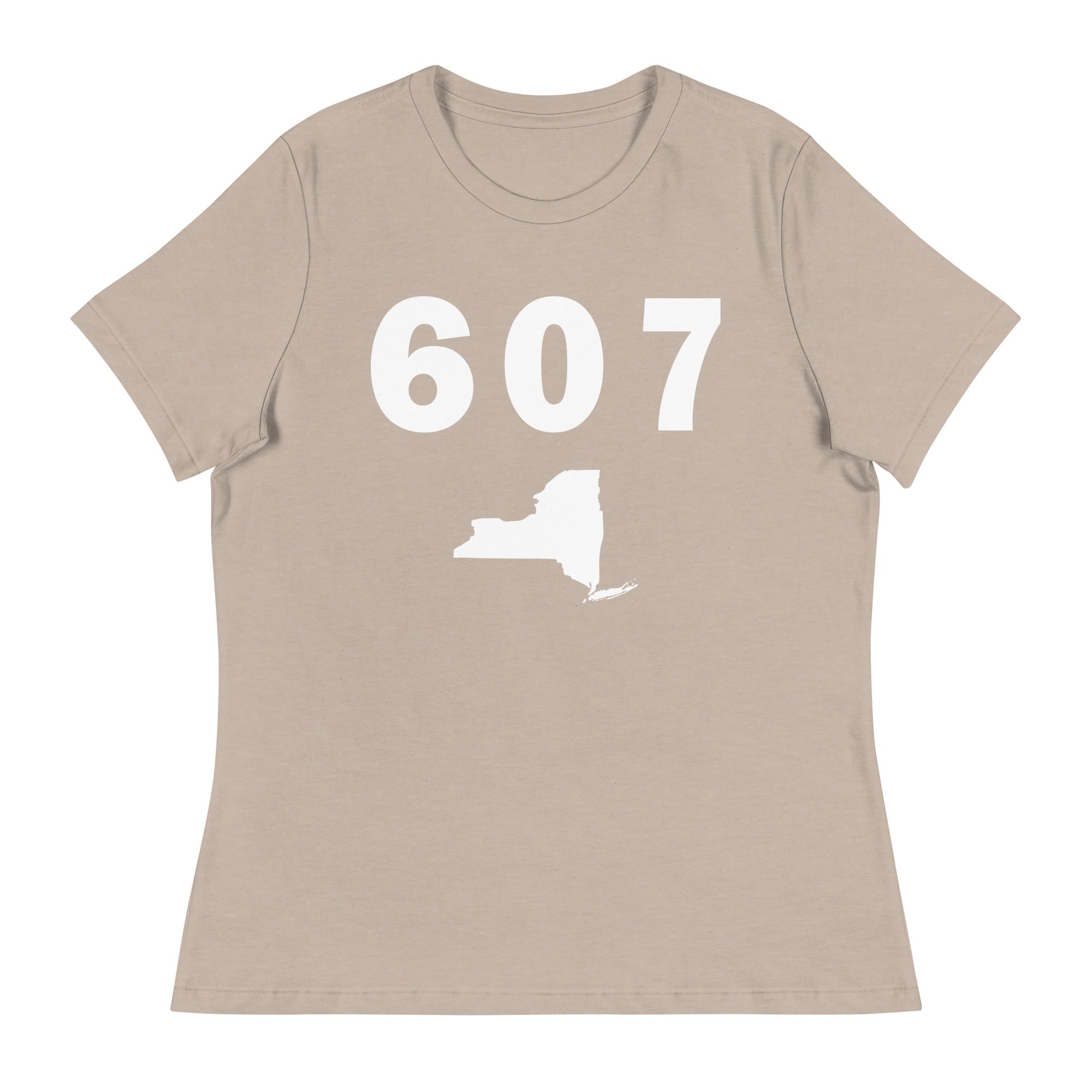 607 Area Code Women's Relaxed T Shirt